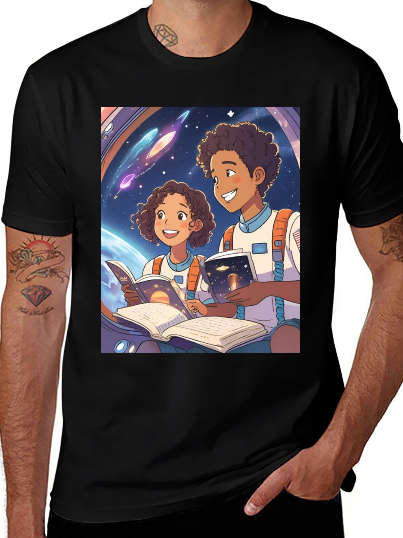 Astronaut Kids Graphic Tee