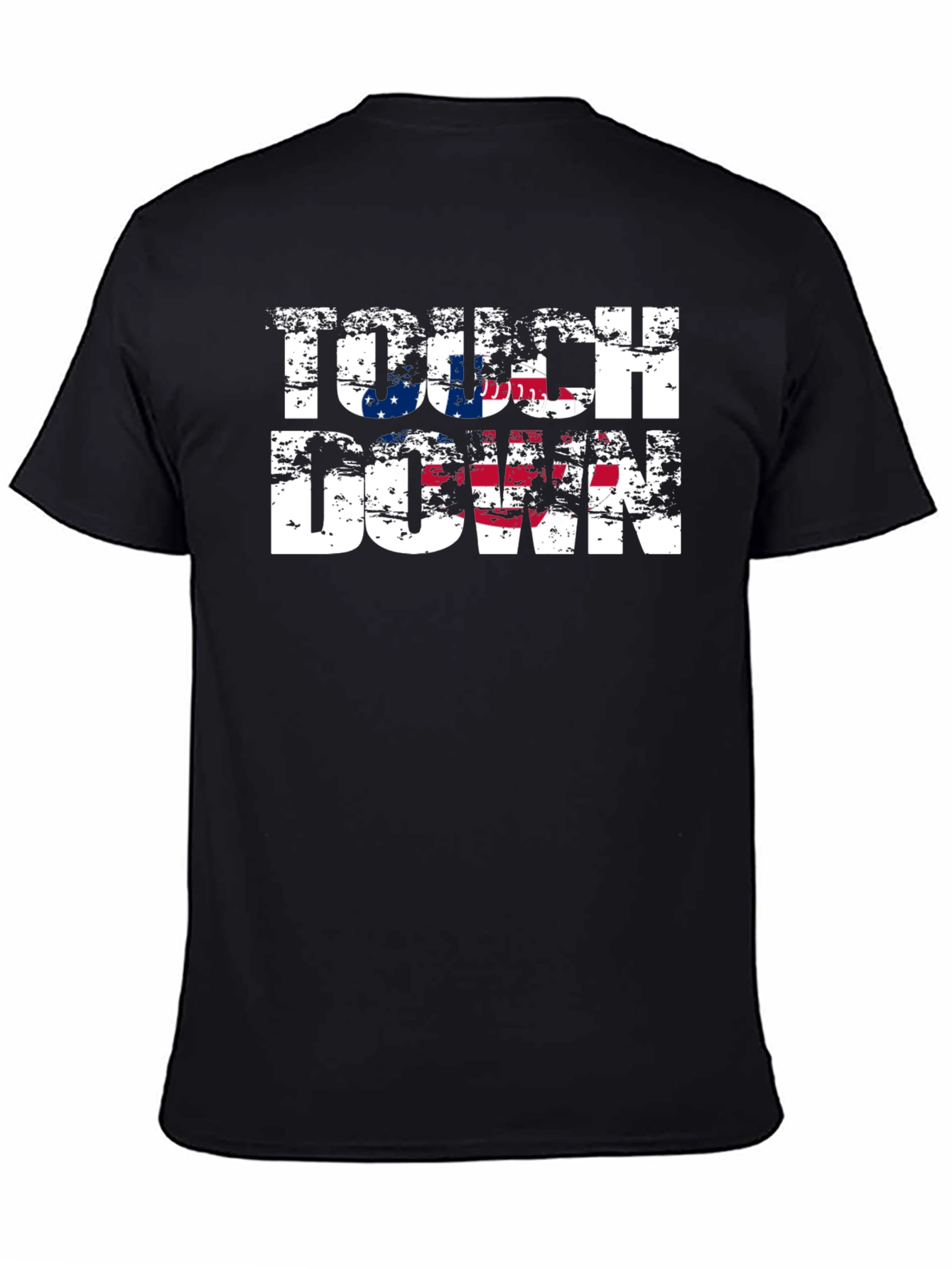 Touchdown T-Shirt - American Flag Design
