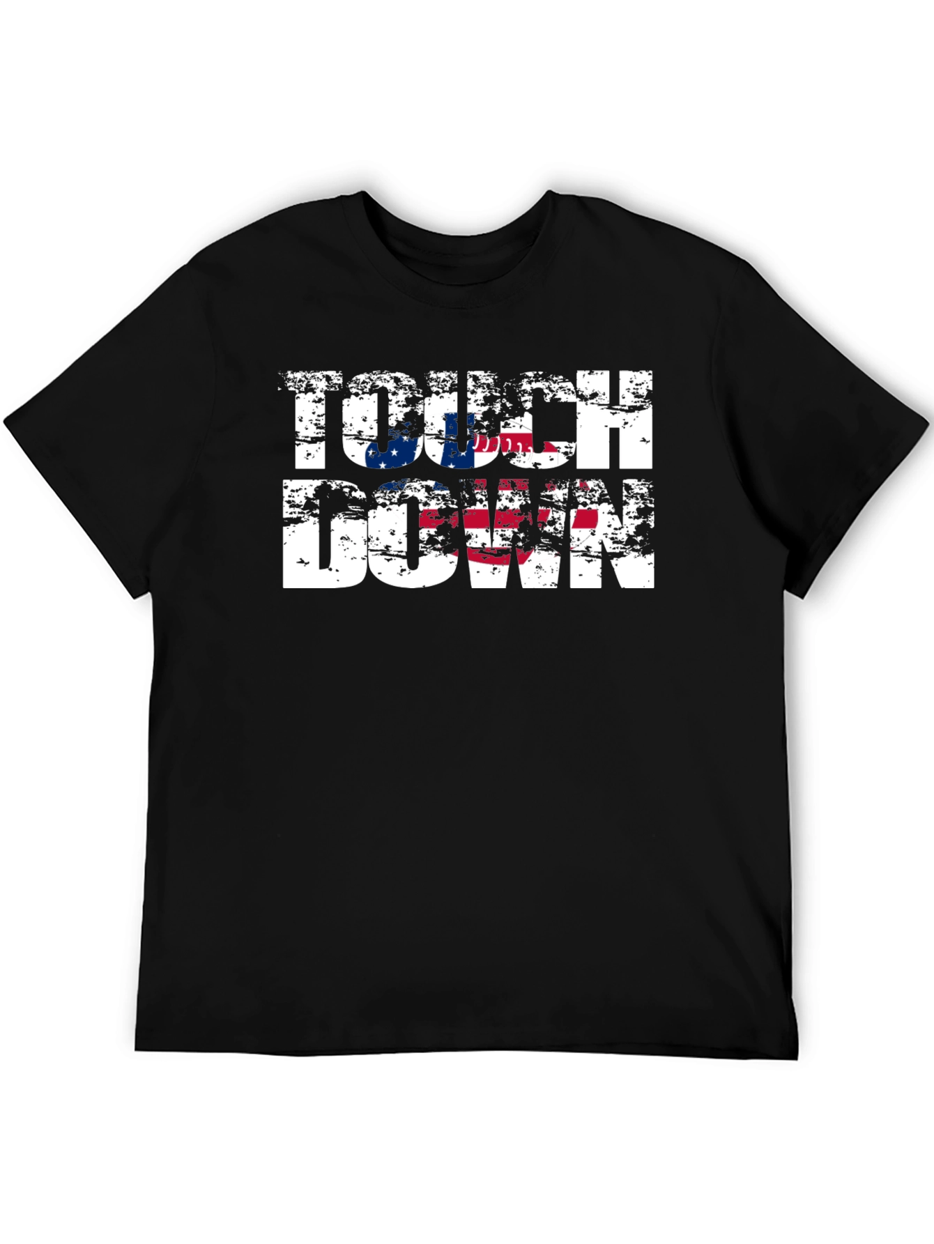 Touchdown T-Shirt - American Flag Design