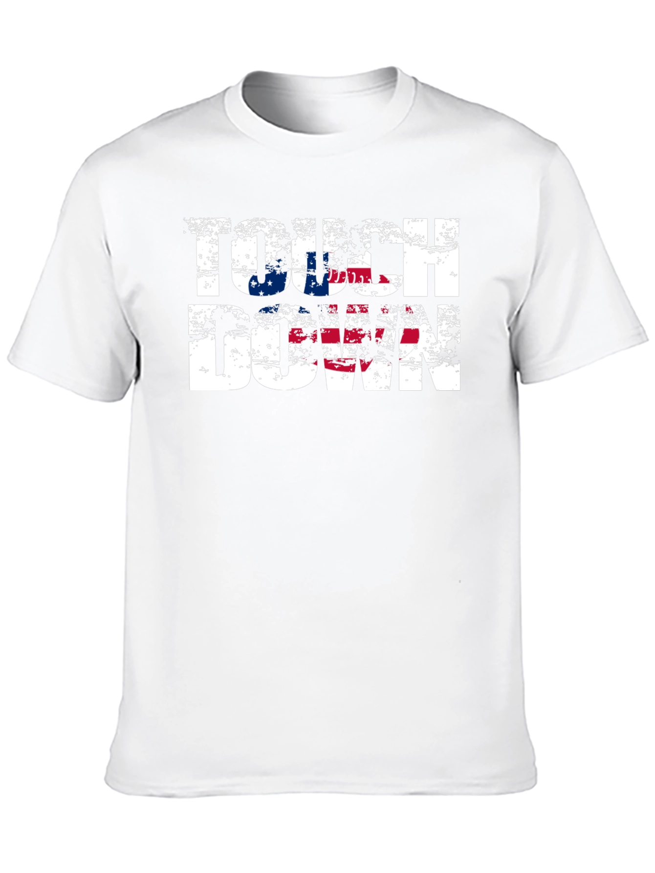 Touchdown T-Shirt - American Flag Design