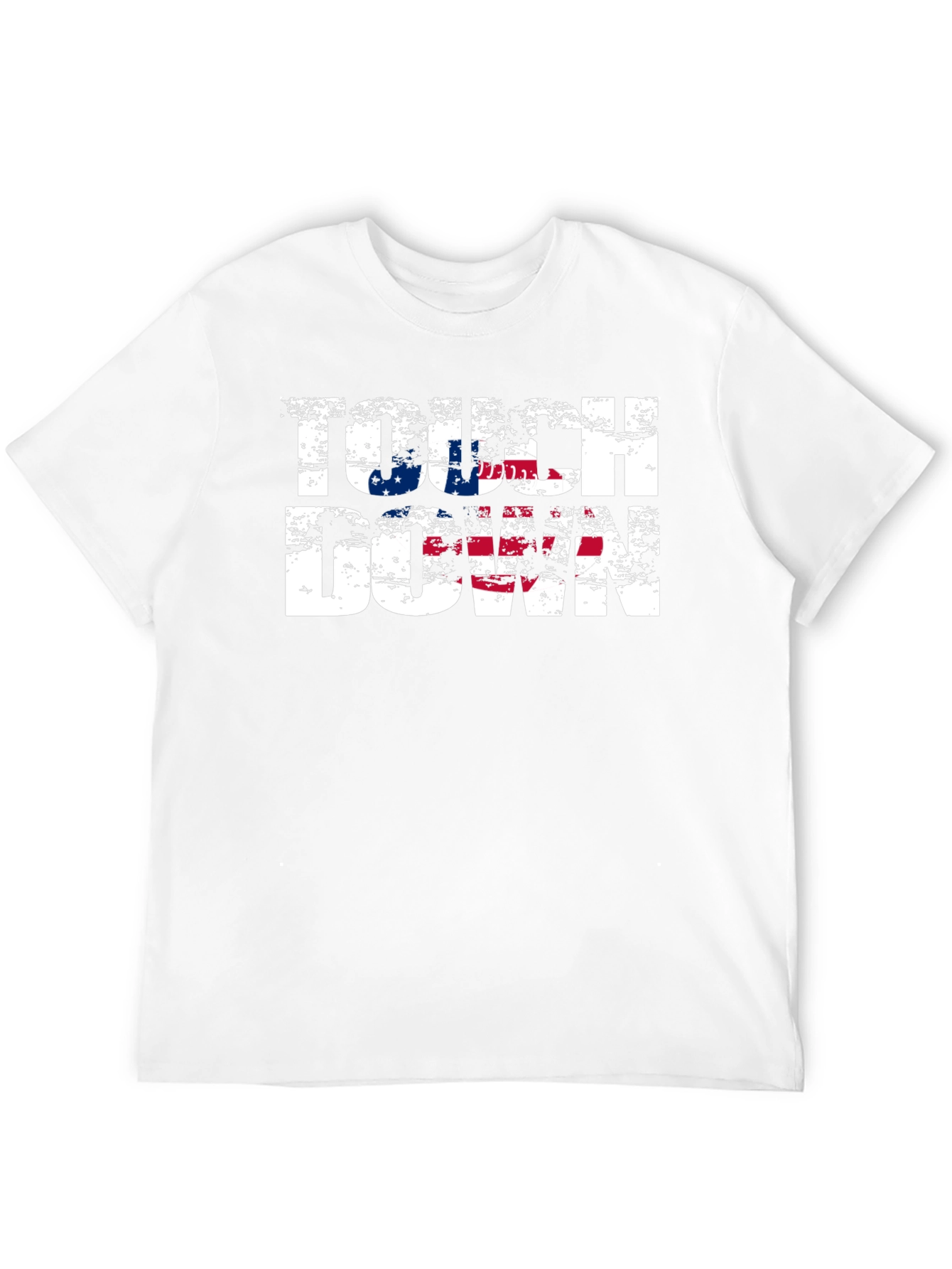 Touchdown T-Shirt - American Flag Design