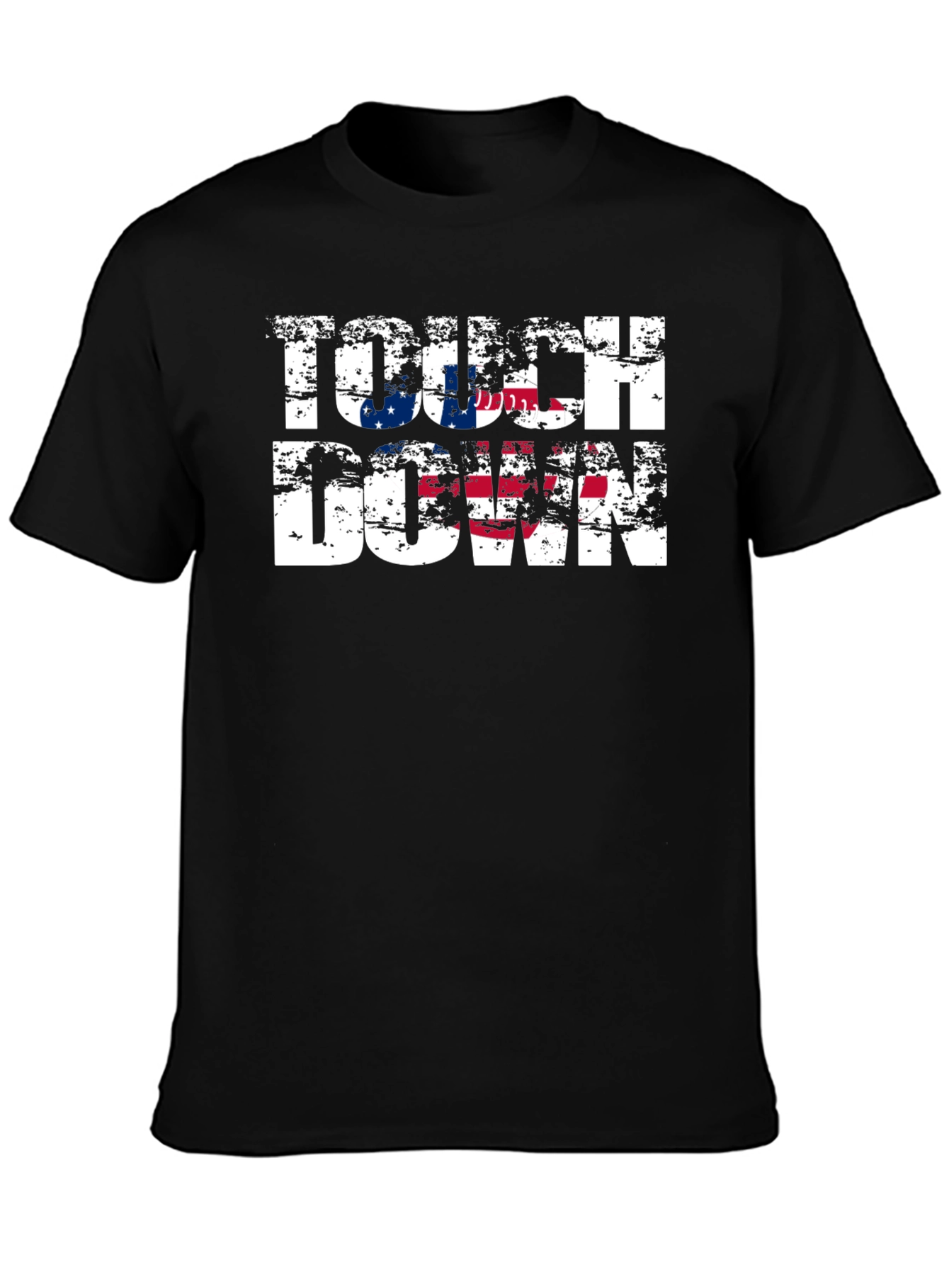 Touchdown T-Shirt - American Flag Design