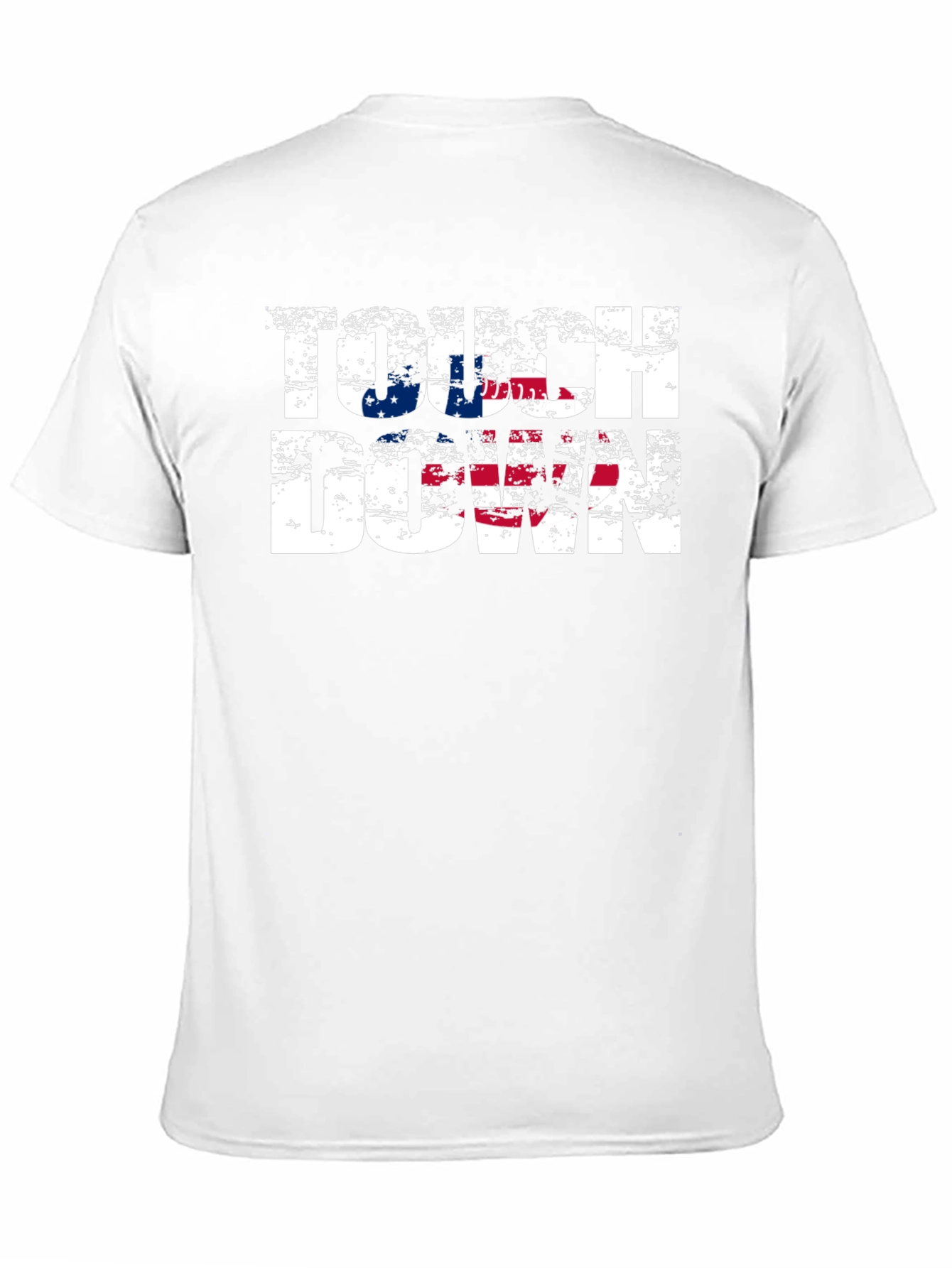 Touchdown T-Shirt - American Flag Design