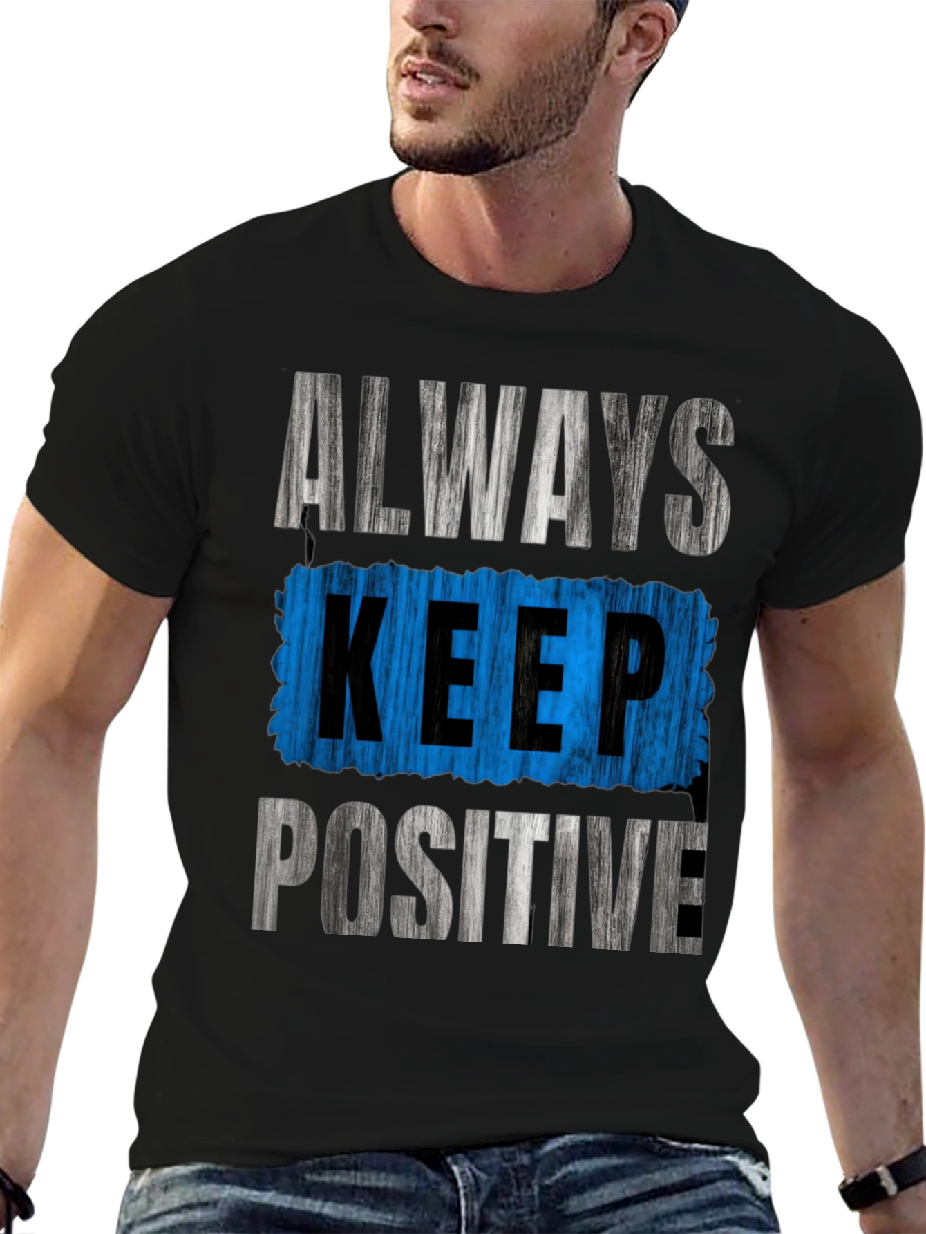 Always Keep Positive Graphic Tee