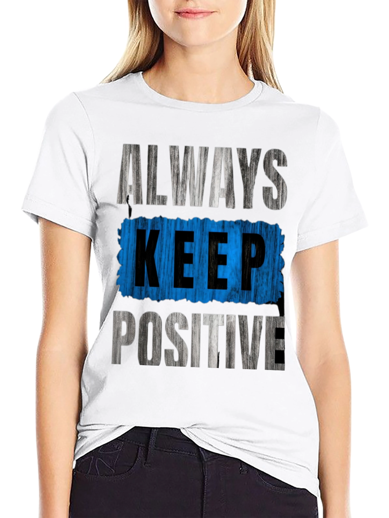Always Keep Positive Graphic Tee
