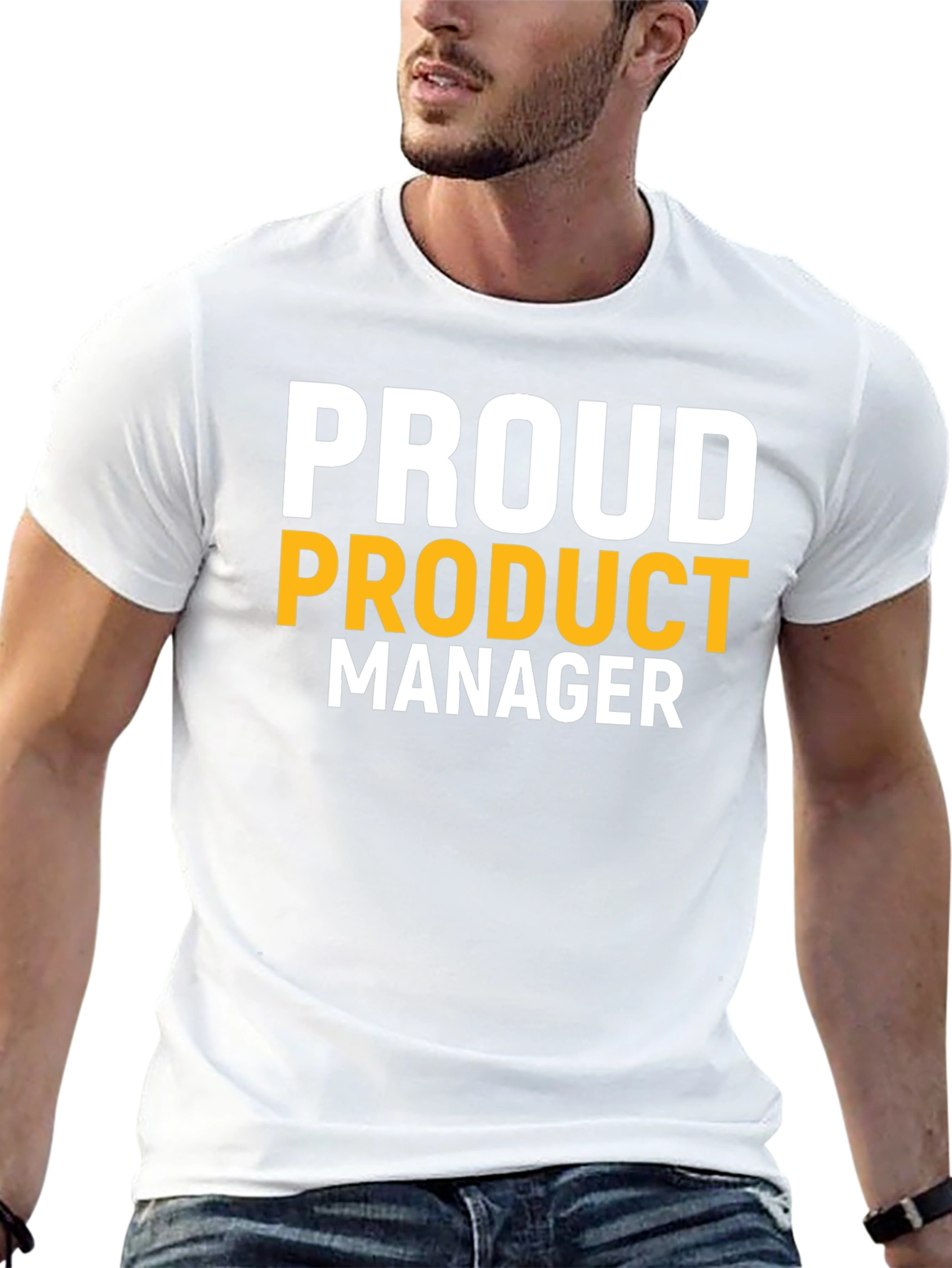 Proud Product Manager Black T-Shirt