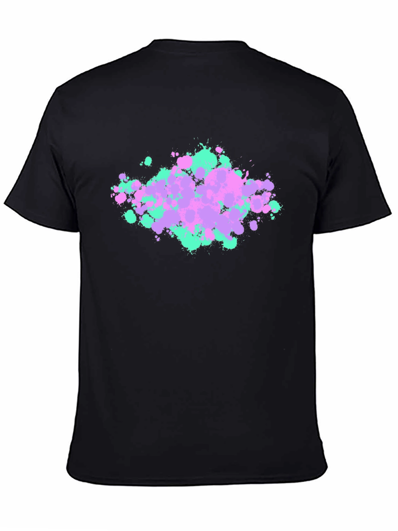 Abstract Paint Splatter T-Shirt