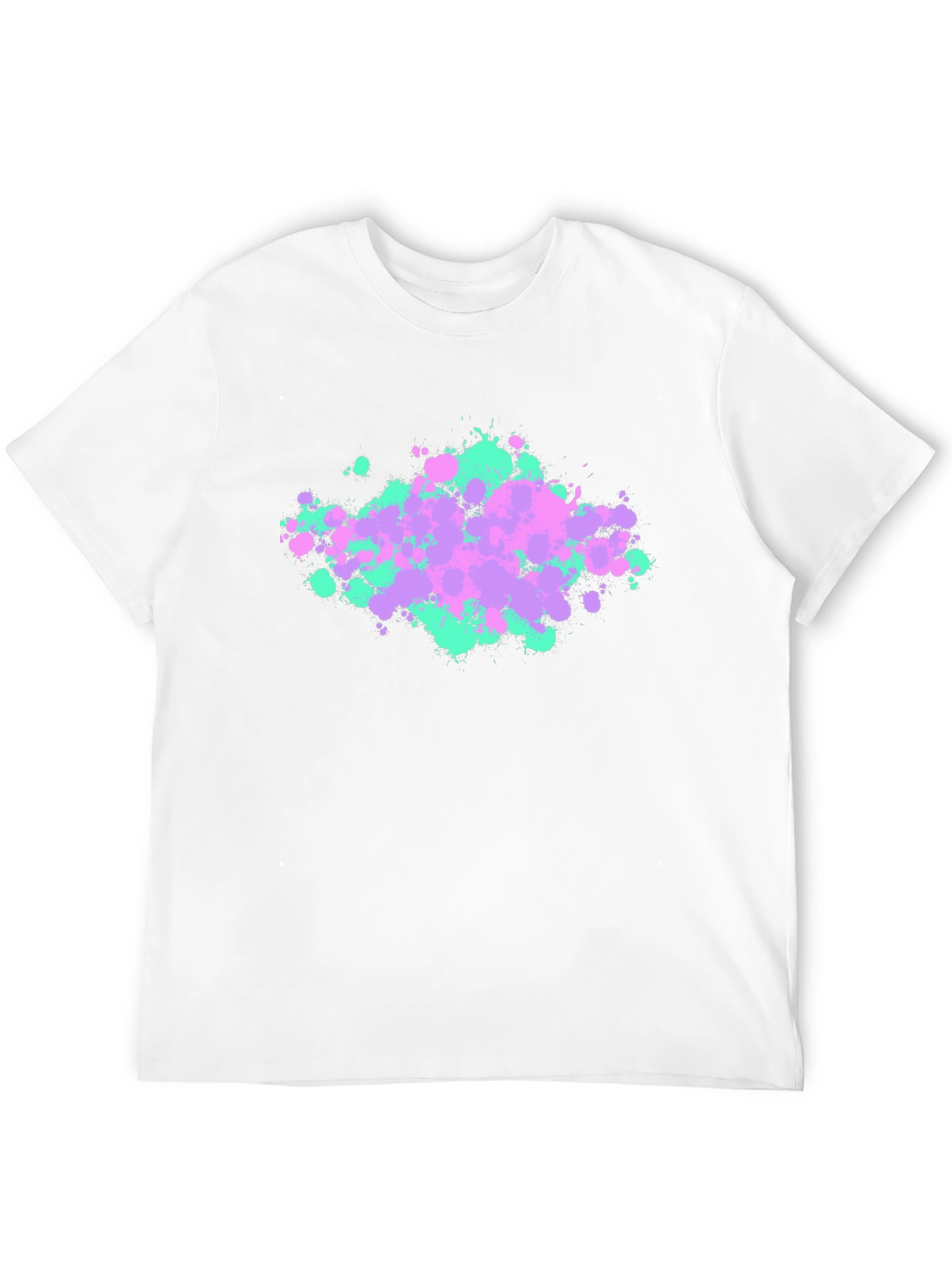 Abstract Paint Splatter T-Shirt