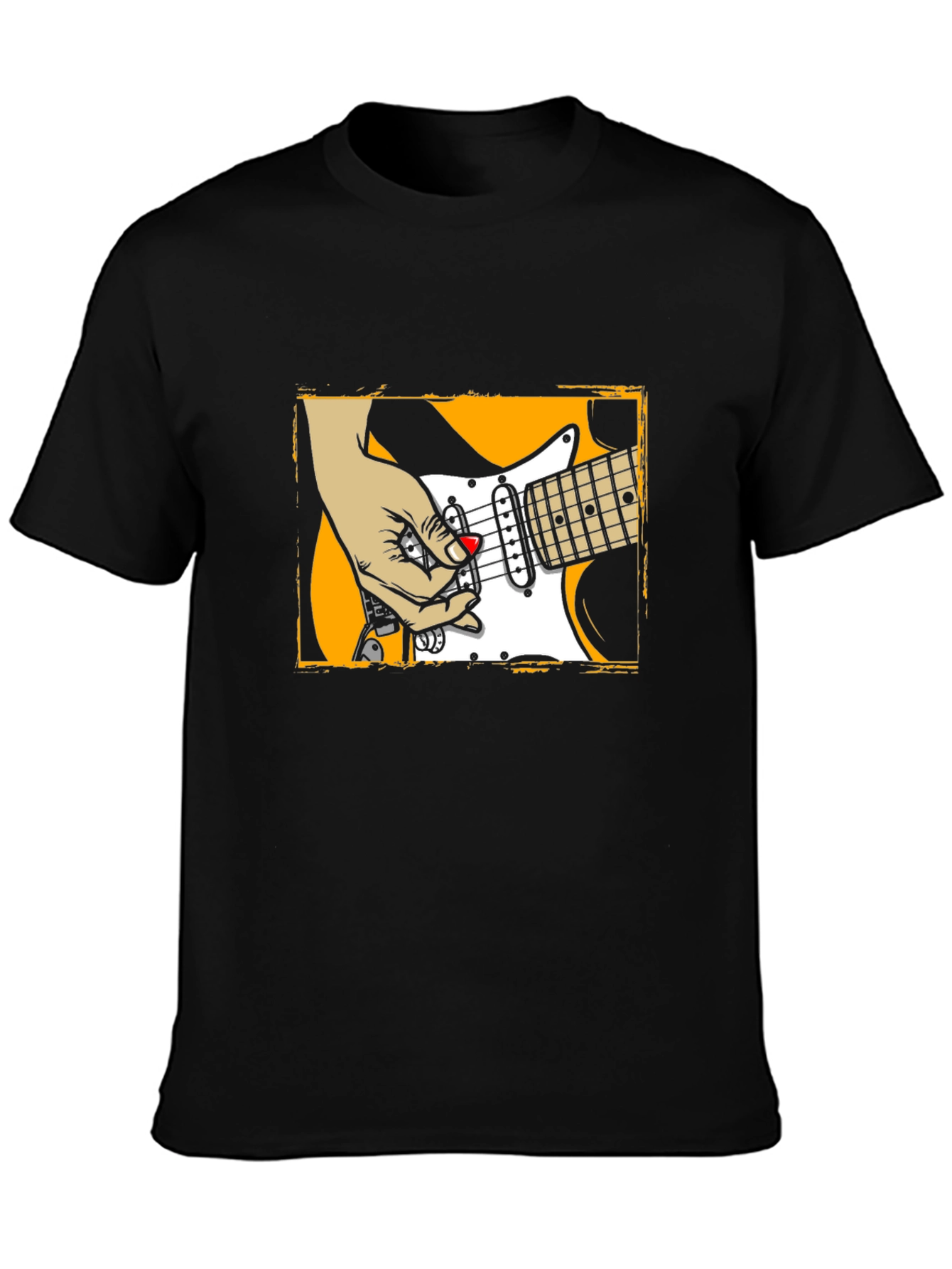 Electric Guitar Graphic Tee - Rock On!