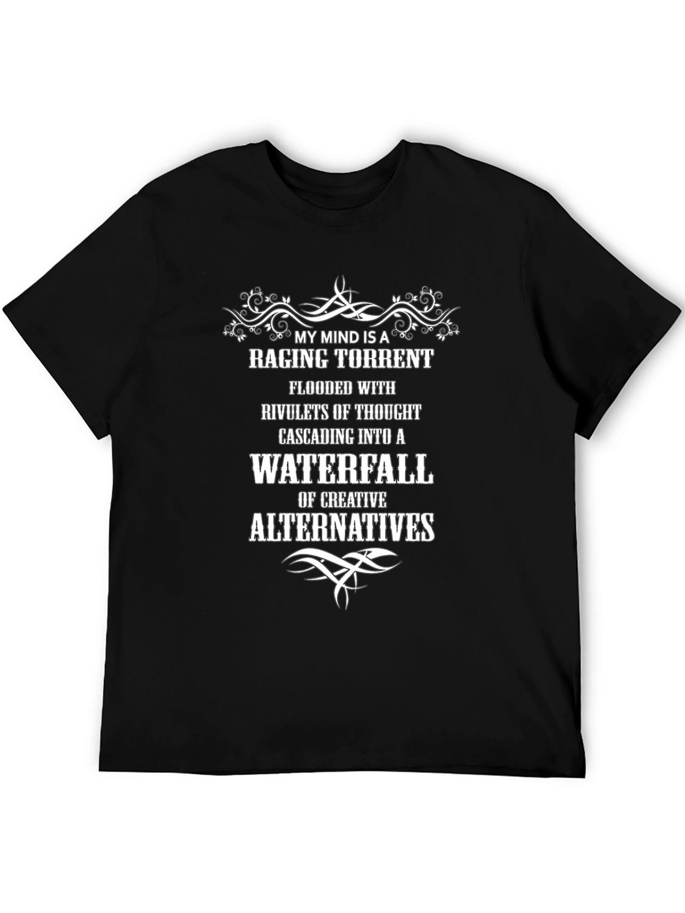 Creative Mind Black T-Shirt