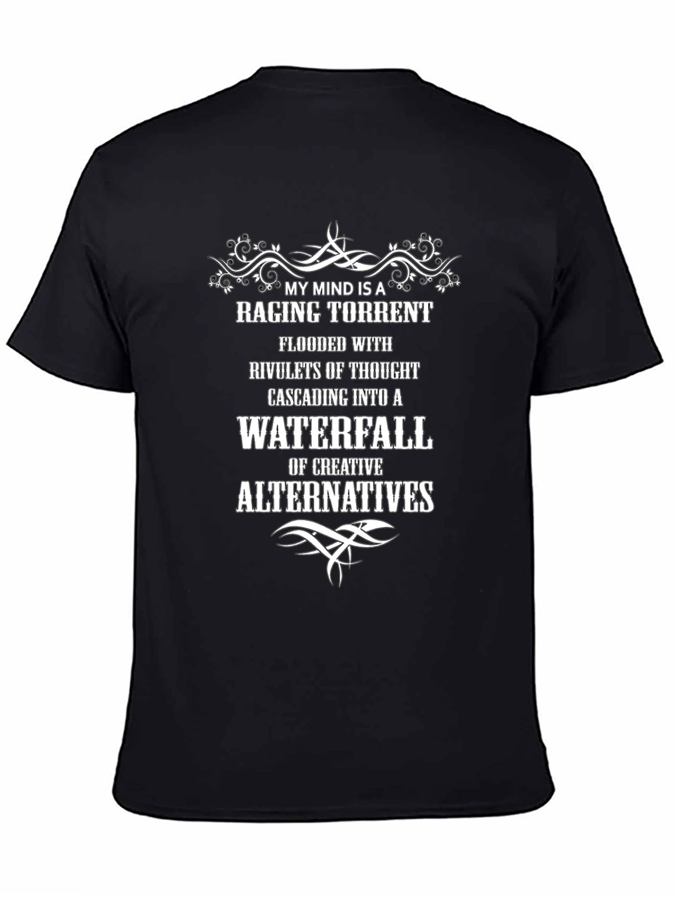 Creative Mind Black T-Shirt