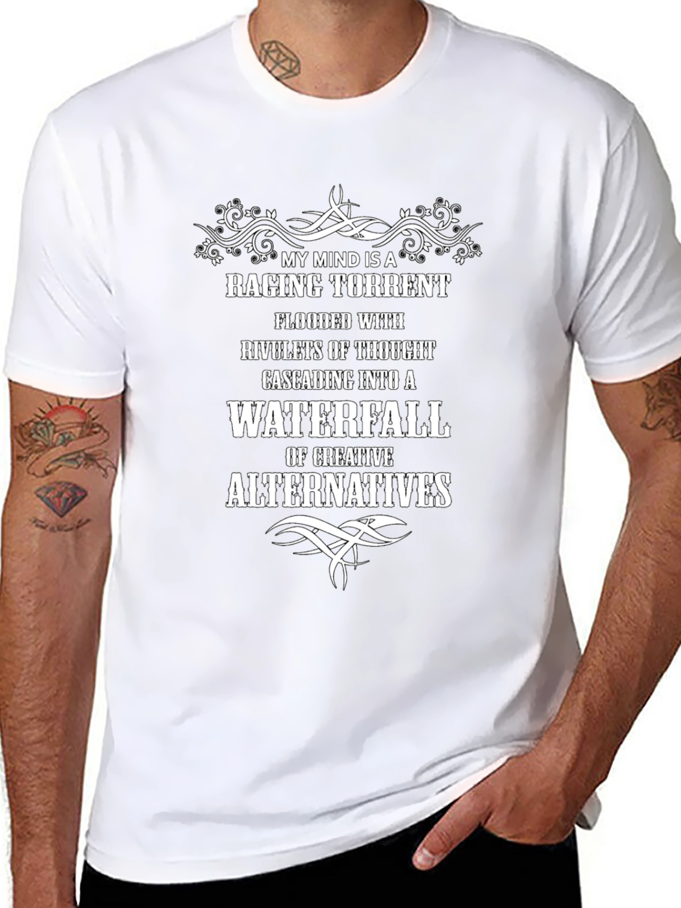 Creative Mind Black T-Shirt