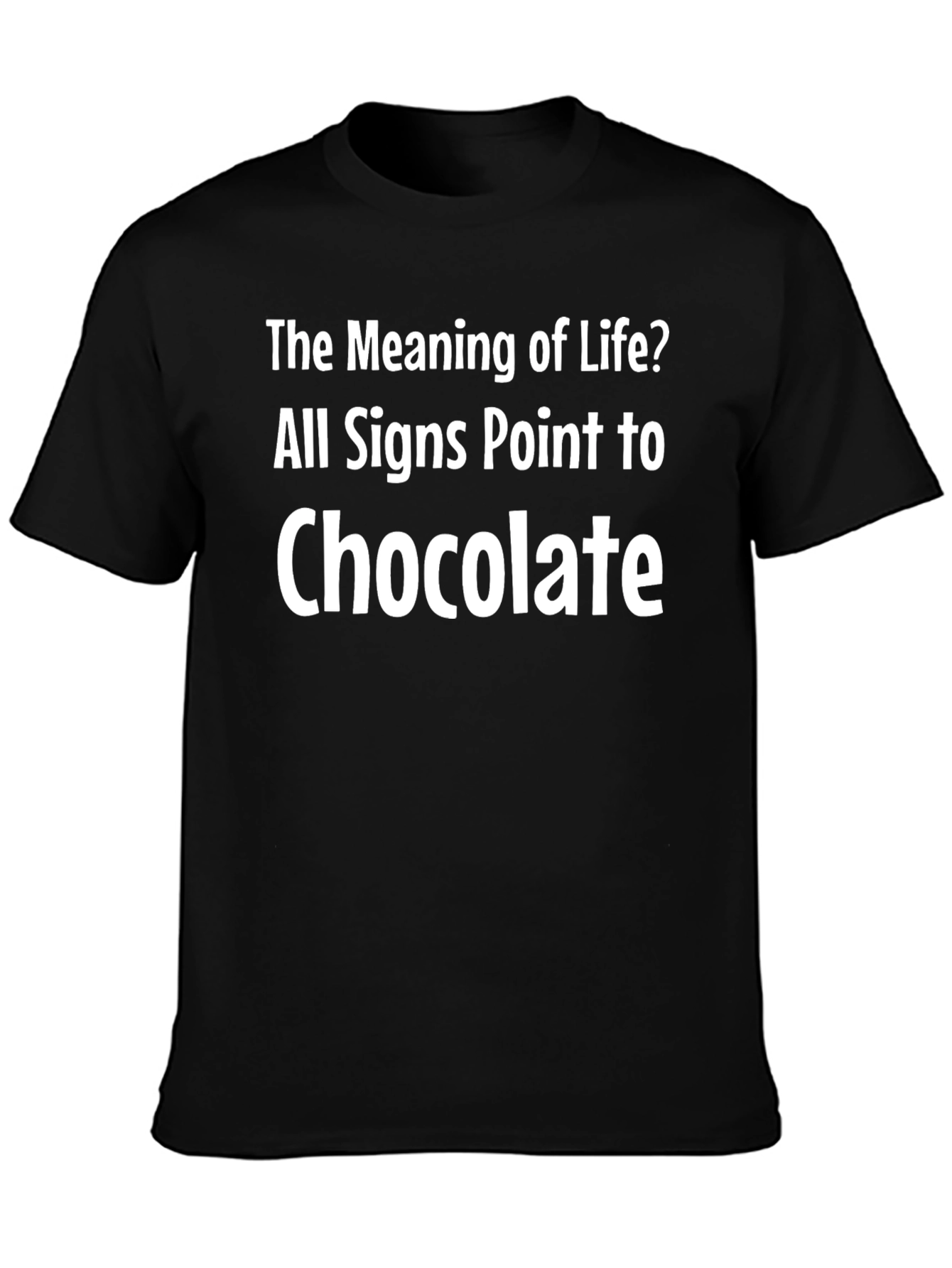 Chocolate T-Shirt - Meaning of Life Tee