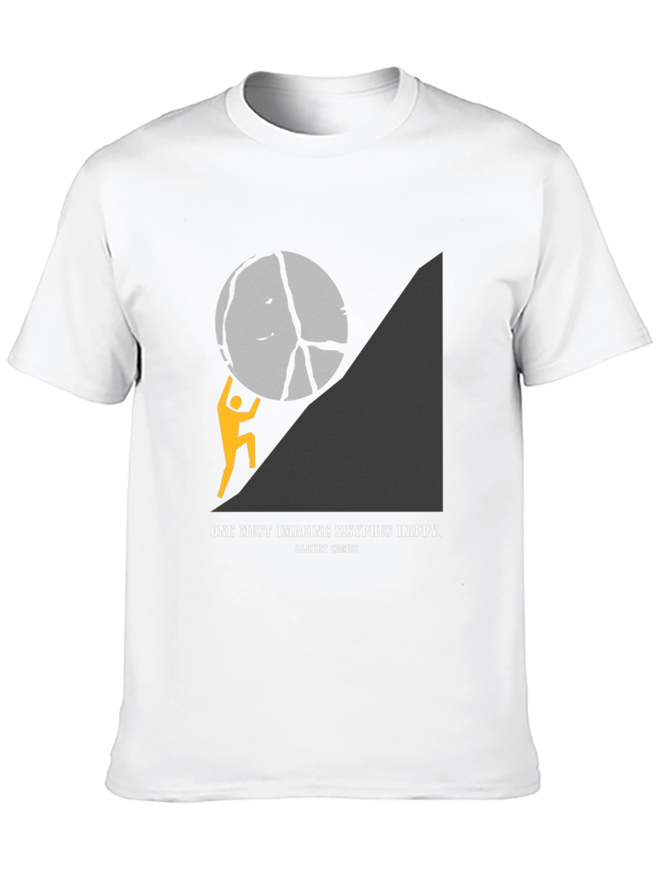 Sisyphus Graphic Tee - Imagine Happiness T-Shirt