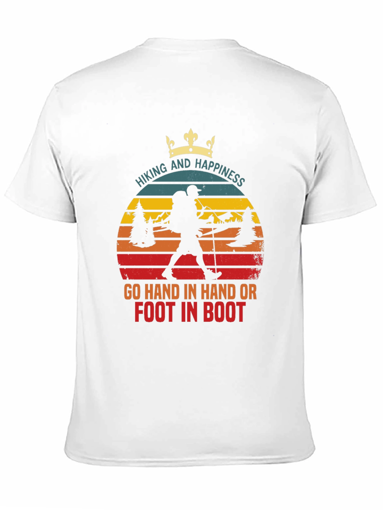 Hiking & Happiness T-Shirt - Adventure Ready!
