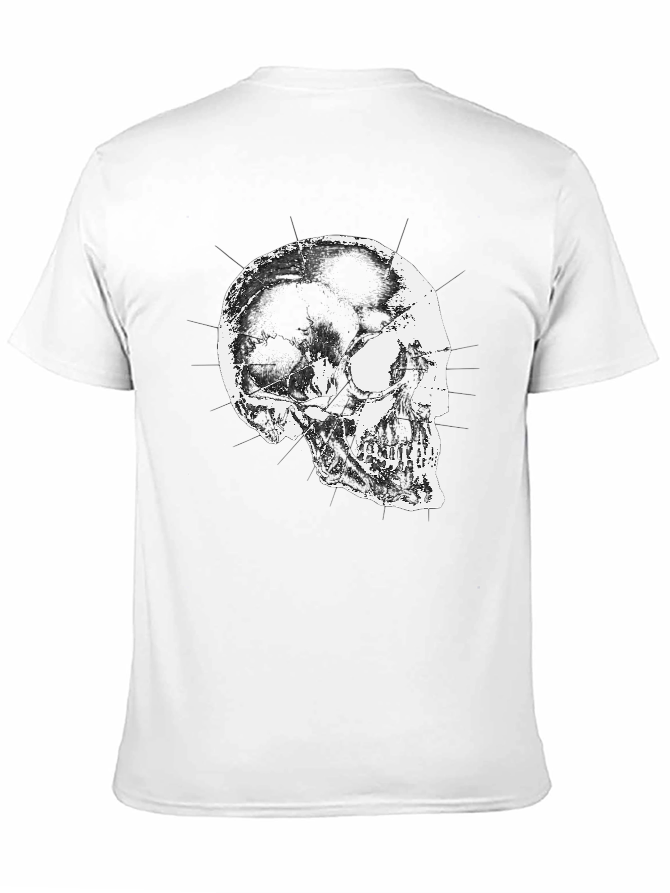 Skull Graphic T-Shirt - Black