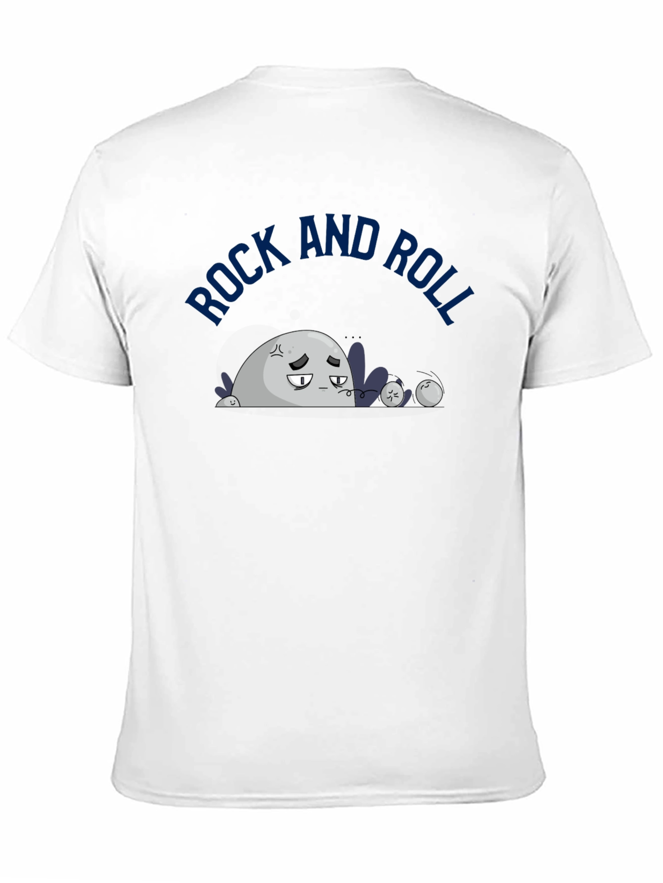 Rock and Roll Pun T-Shirt - Funny Graphic Tee