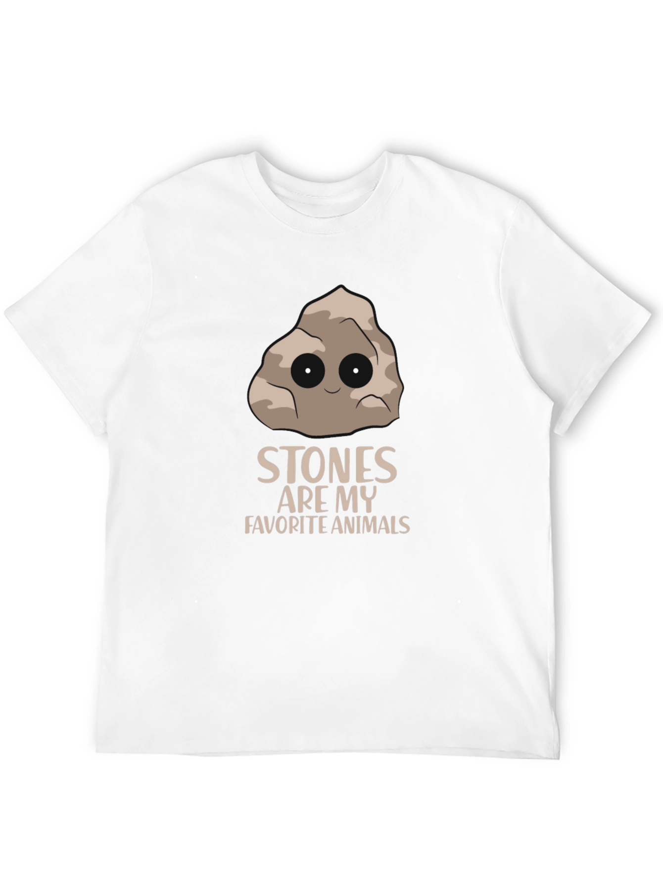 Stones Are My Favorite Animals Graphic T-Shirt