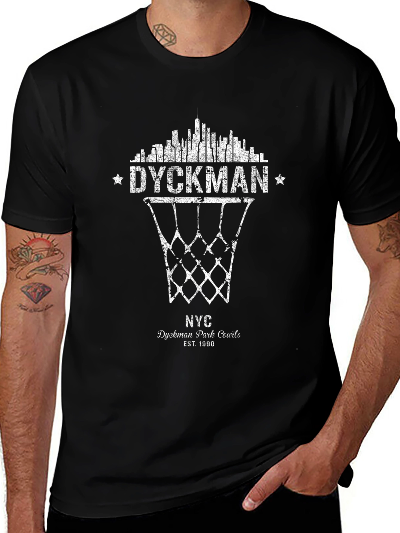 Dyckman NYC T-Shirt - Urban Basketball Style