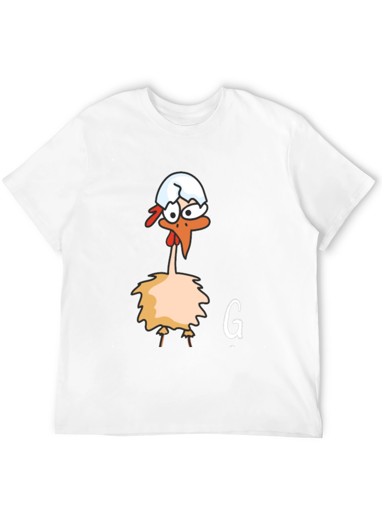 Funny Chicken Egg T-Shirt - Quirky Graphic Tee