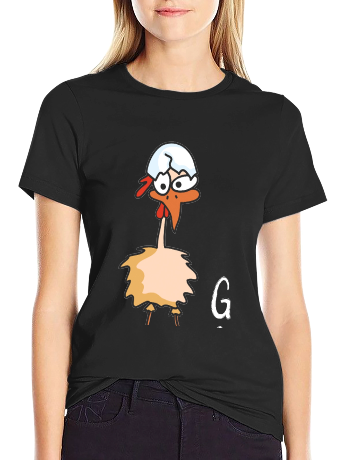Funny Chicken Egg T-Shirt - Quirky Graphic Tee