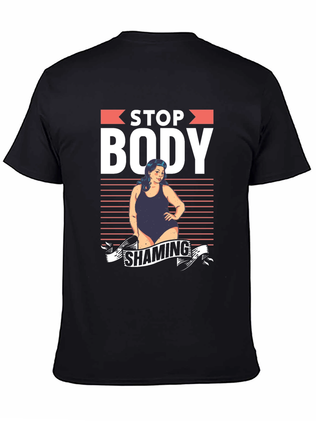 Stop Body Shaming Graphic T-Shirt