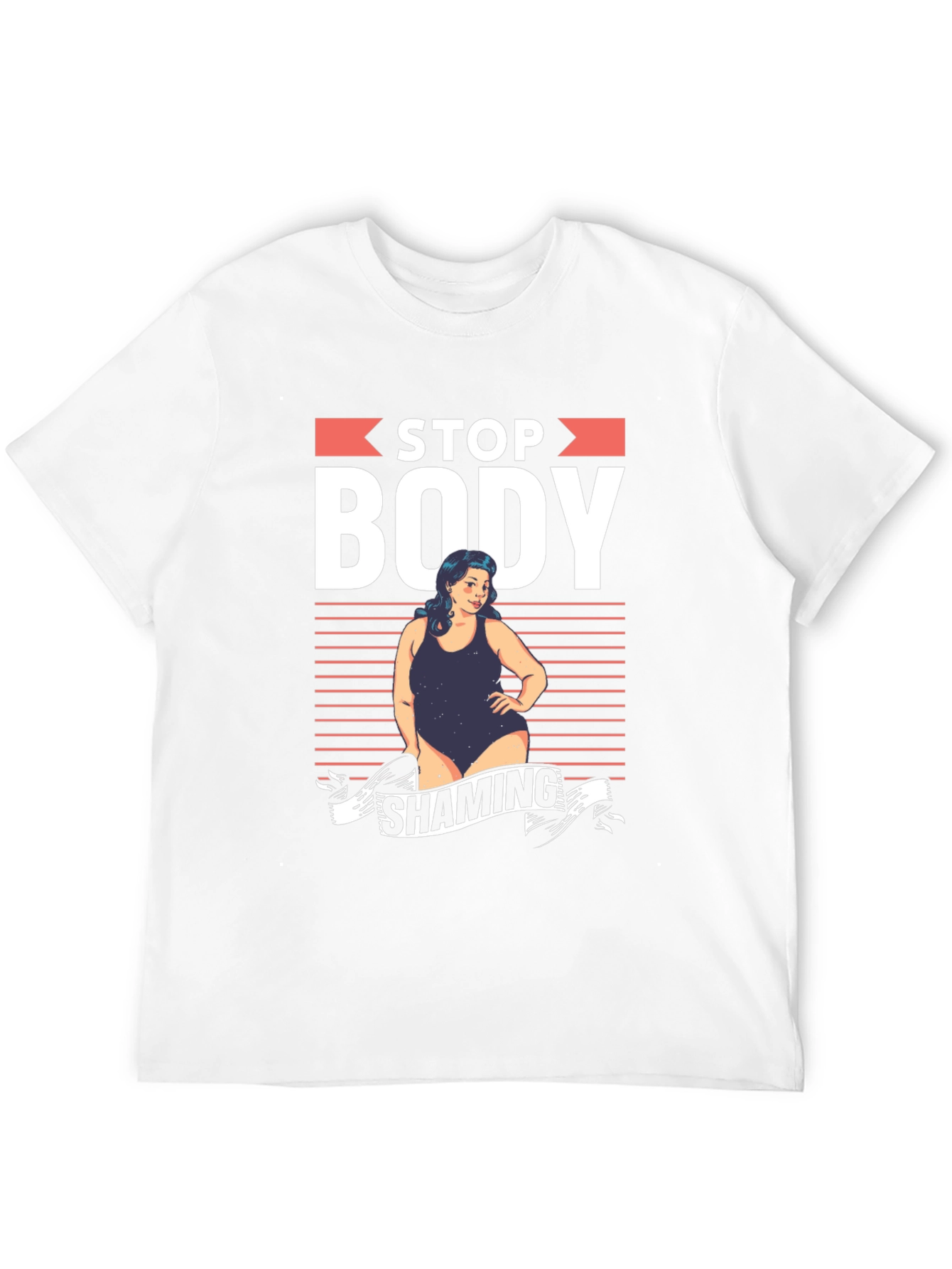 Stop Body Shaming Graphic T-Shirt