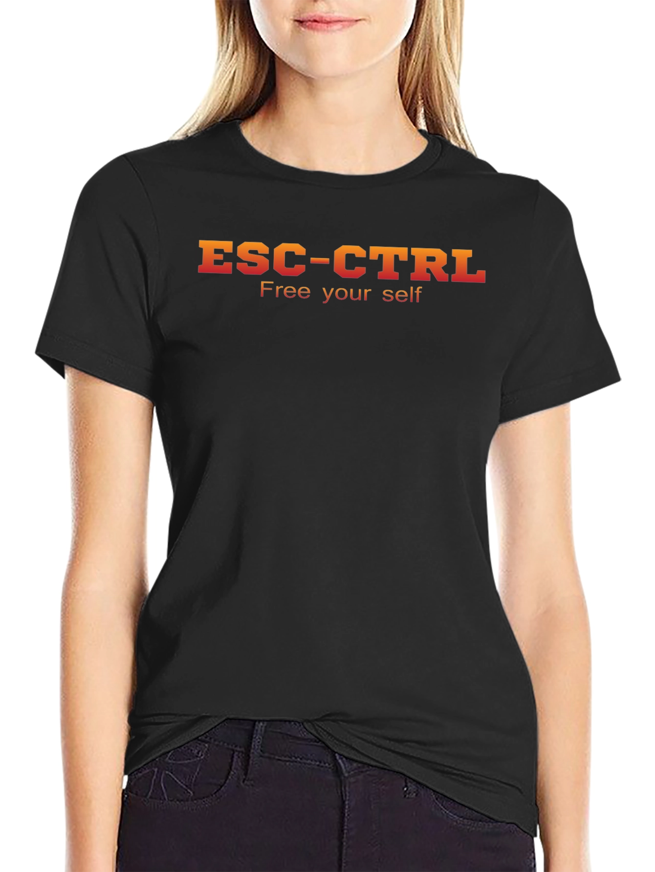 ESC-CTRL Graphic Tee - Free Your Self