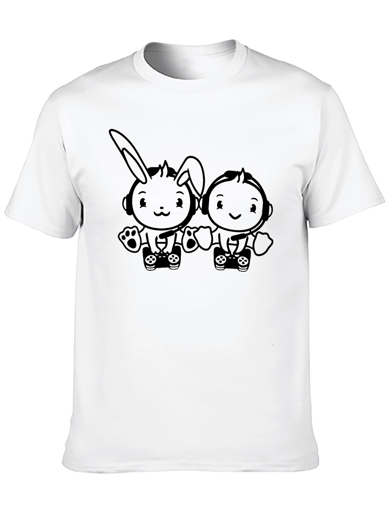 Cute Gamer Duo T-Shirt