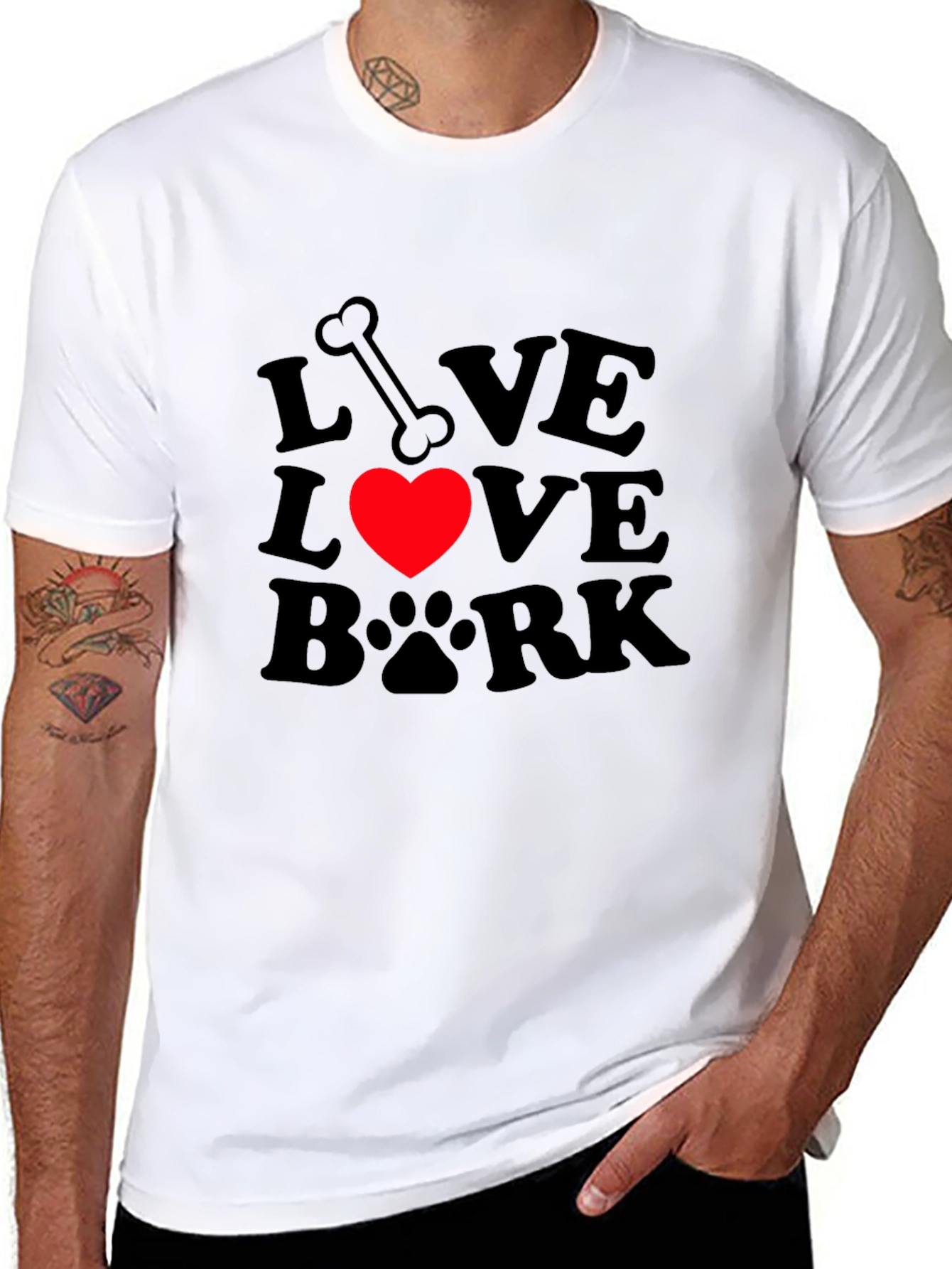 Love Bark Dog T-Shirt