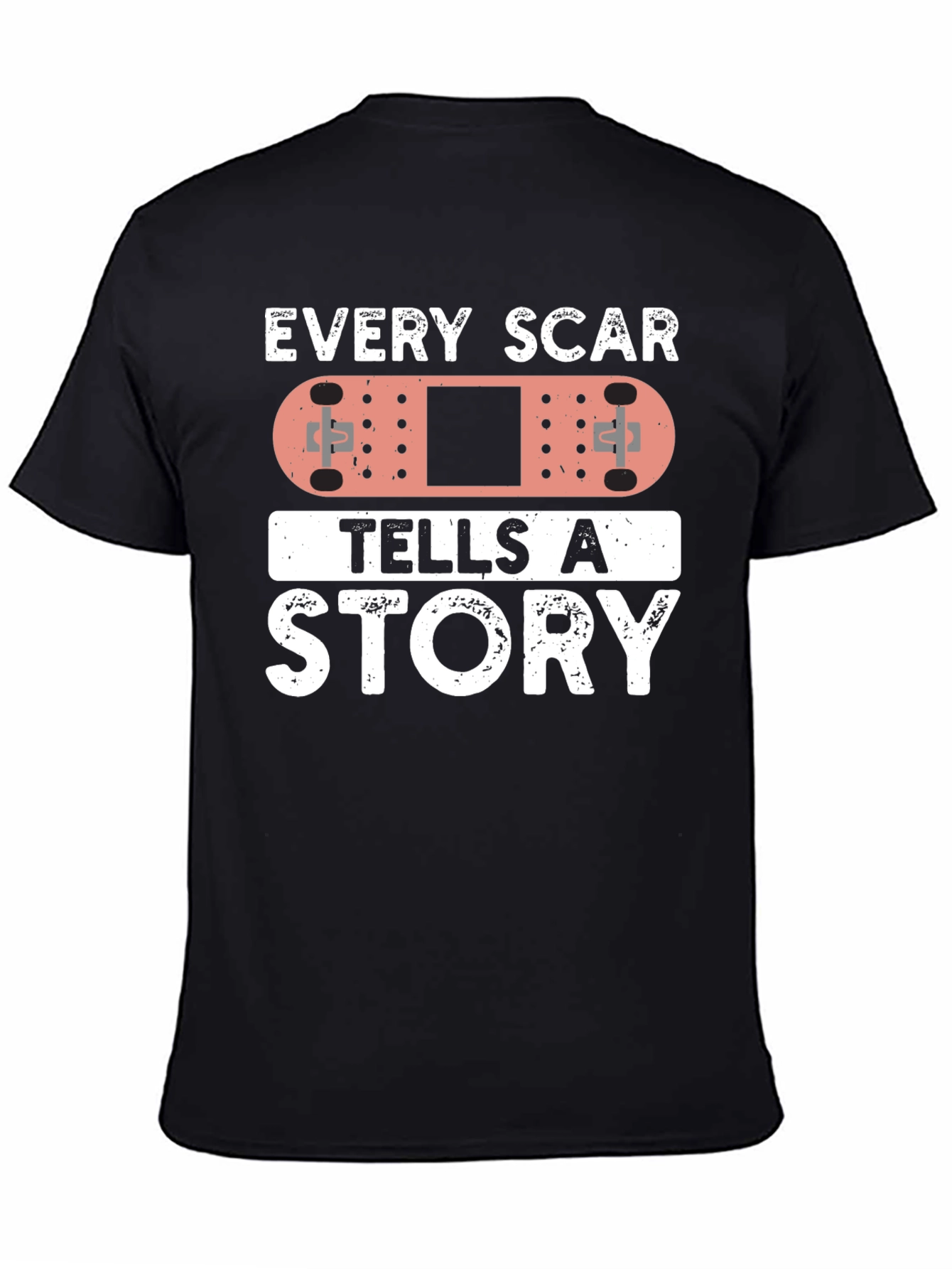 Every Scar Tells A Story Bandage Graphic T-Shirt