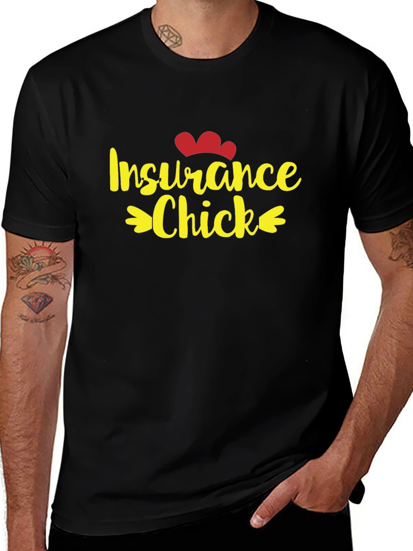 Insurance Chick T-Shirt - Cute and Fun