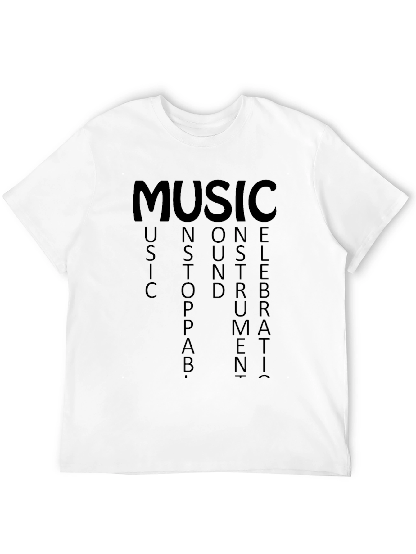 Music Inspiration Black T-Shirt