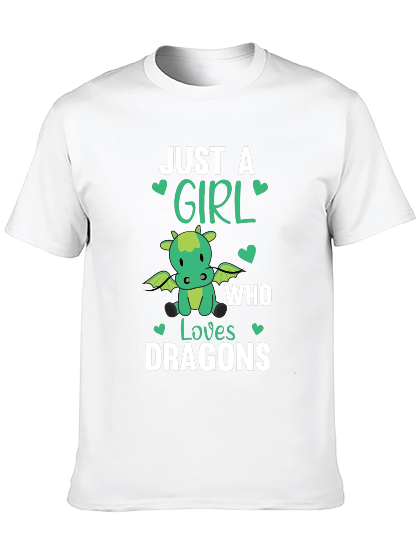 Just A Girl Who Loves Dragons T-Shirt