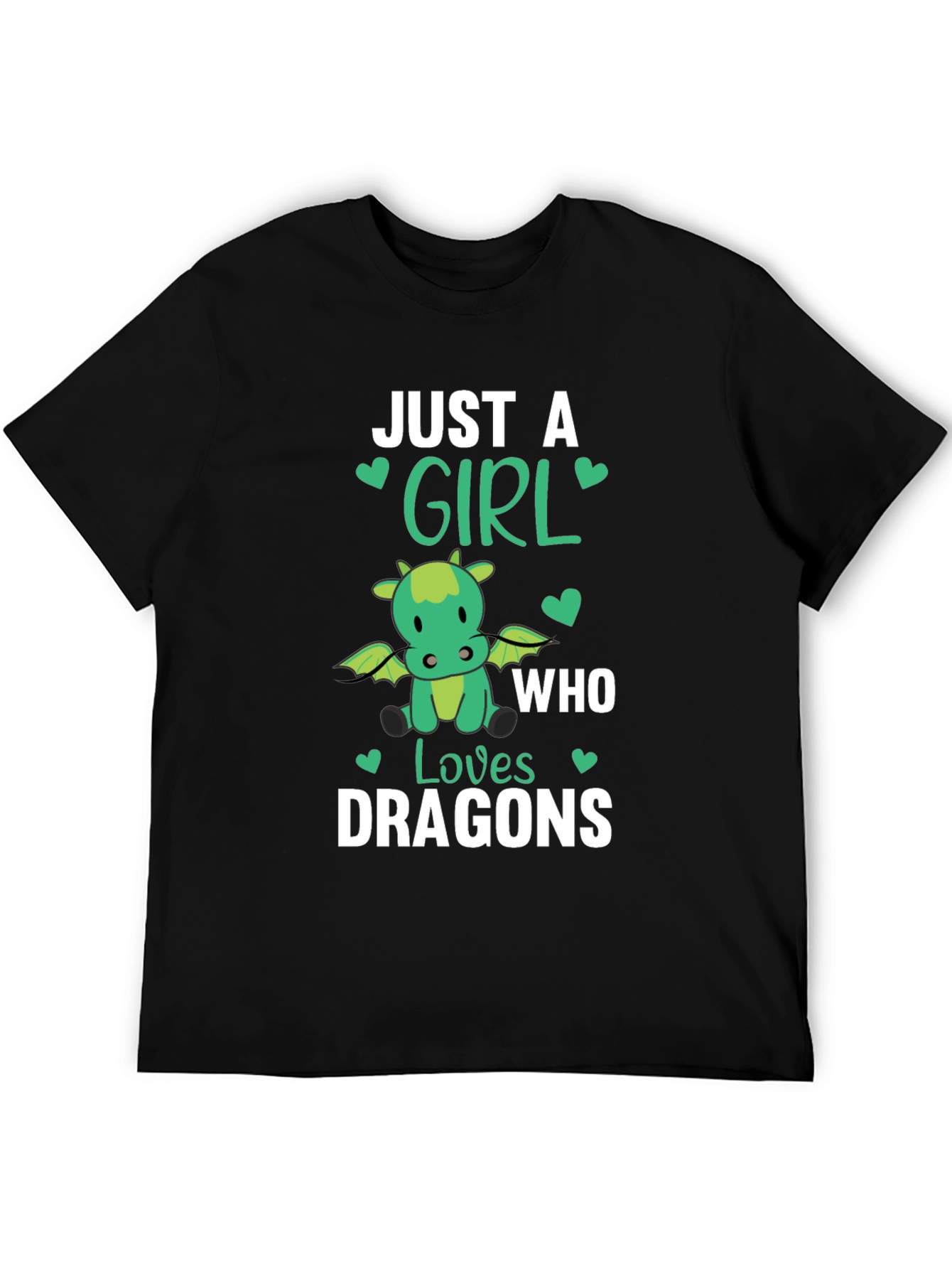 Just A Girl Who Loves Dragons T-Shirt