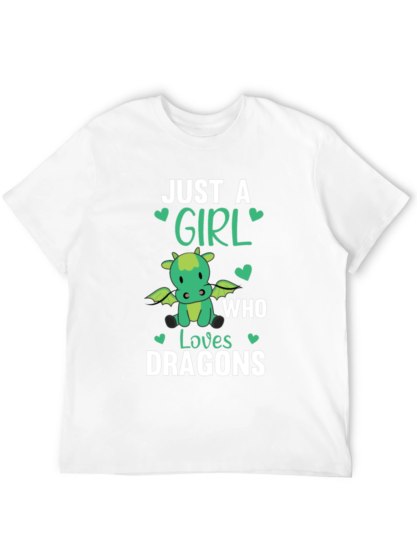 Just A Girl Who Loves Dragons T-Shirt