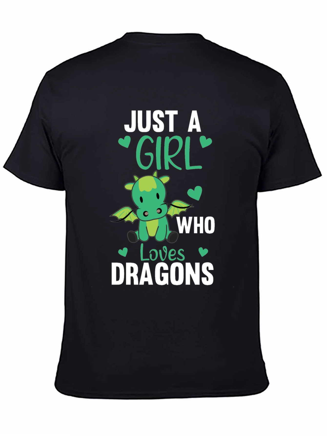 Just A Girl Who Loves Dragons T-Shirt