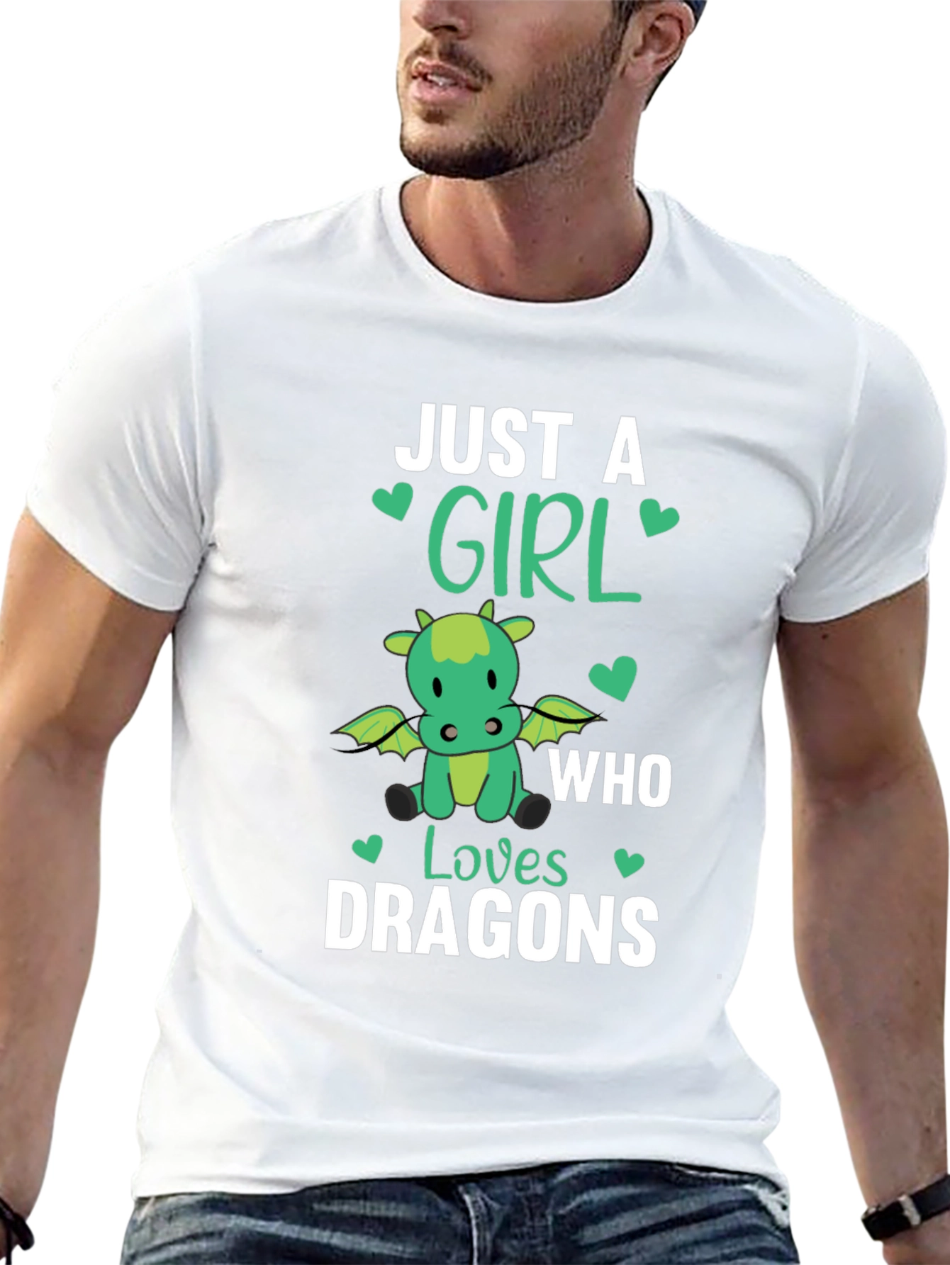 Just A Girl Who Loves Dragons T-Shirt