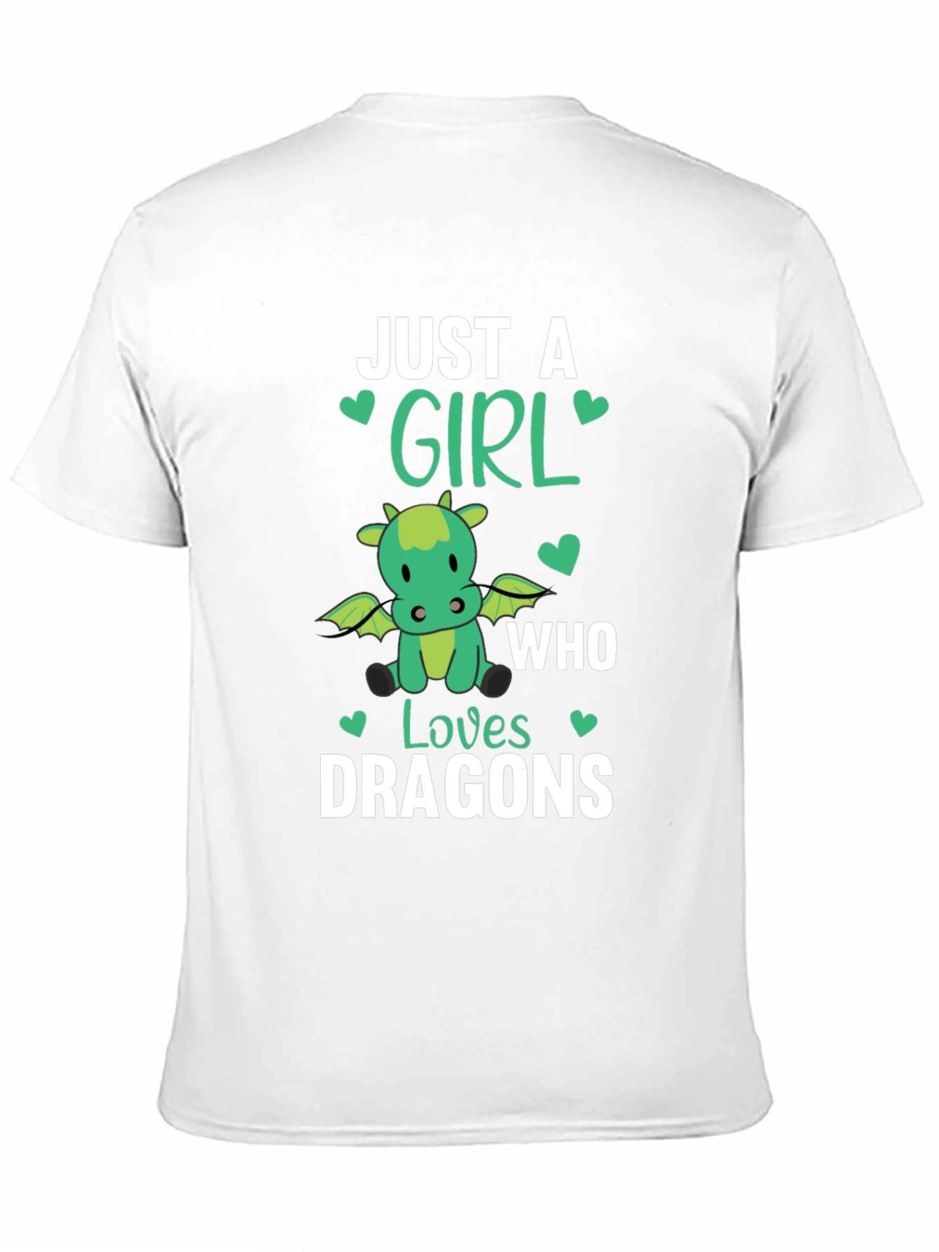 Just A Girl Who Loves Dragons T-Shirt