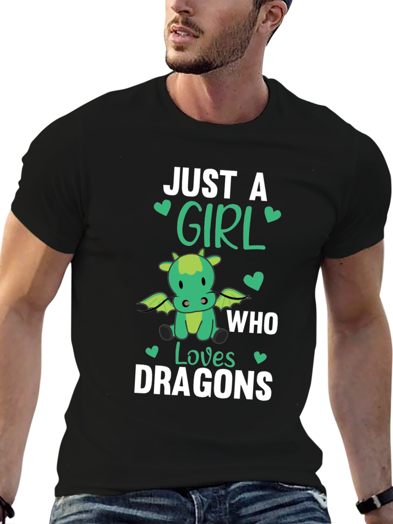 Just A Girl Who Loves Dragons T-Shirt