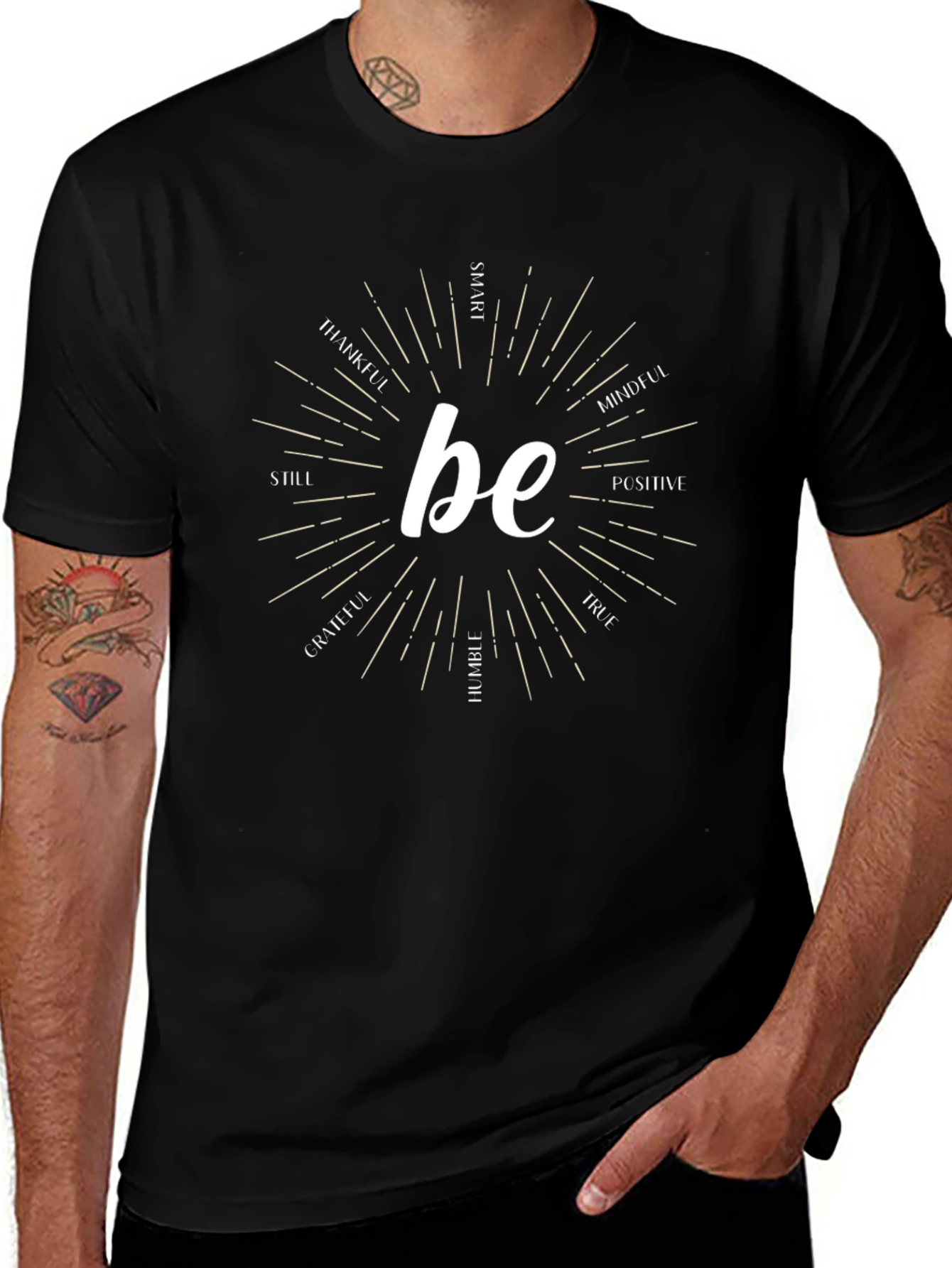 Be Kind Short Sleeve T-Shirt - Positive Vibes