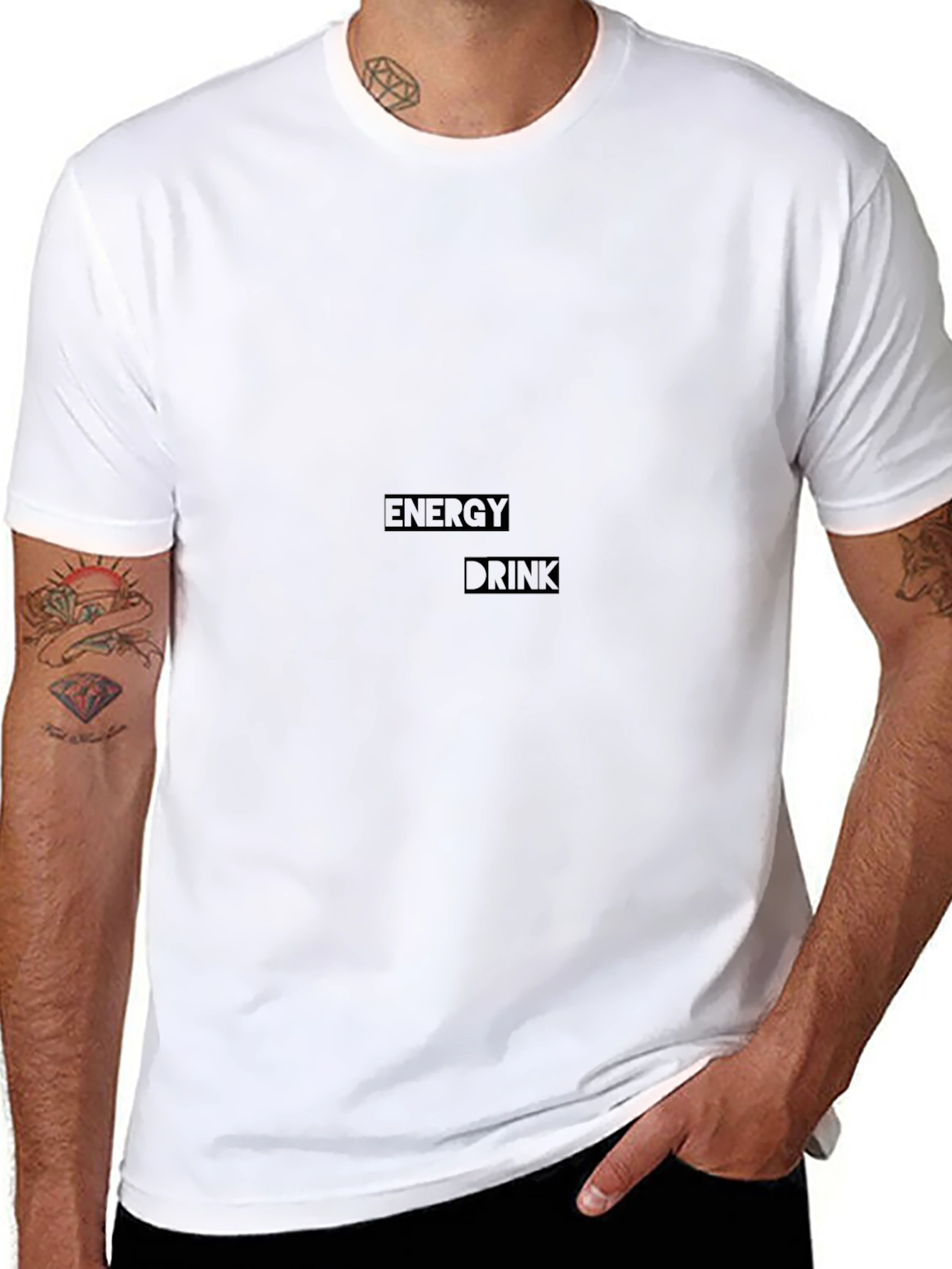 Black Energy Drink T-Shirt