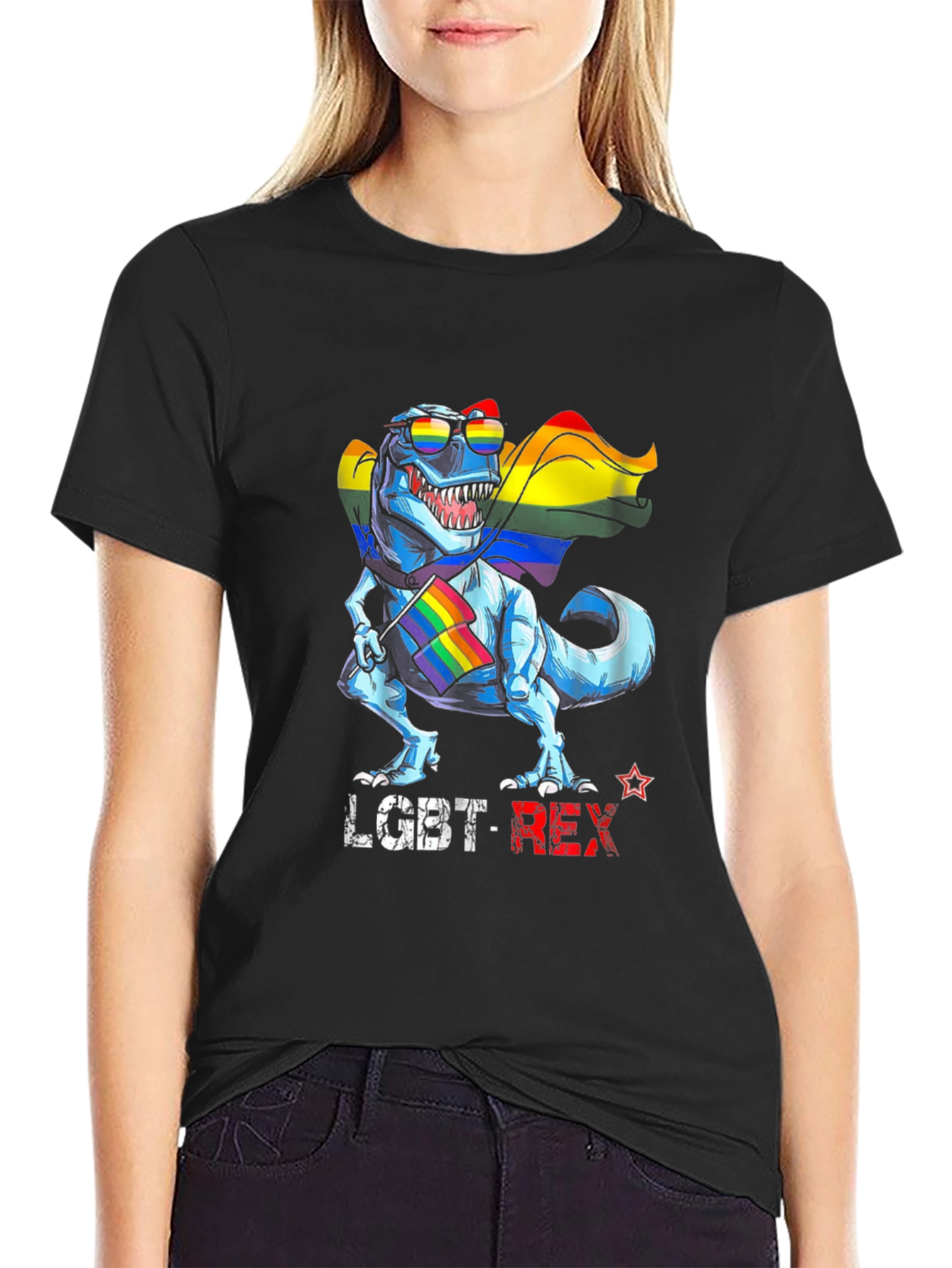 LGBT Rex T-Shirt Pride Month Tee