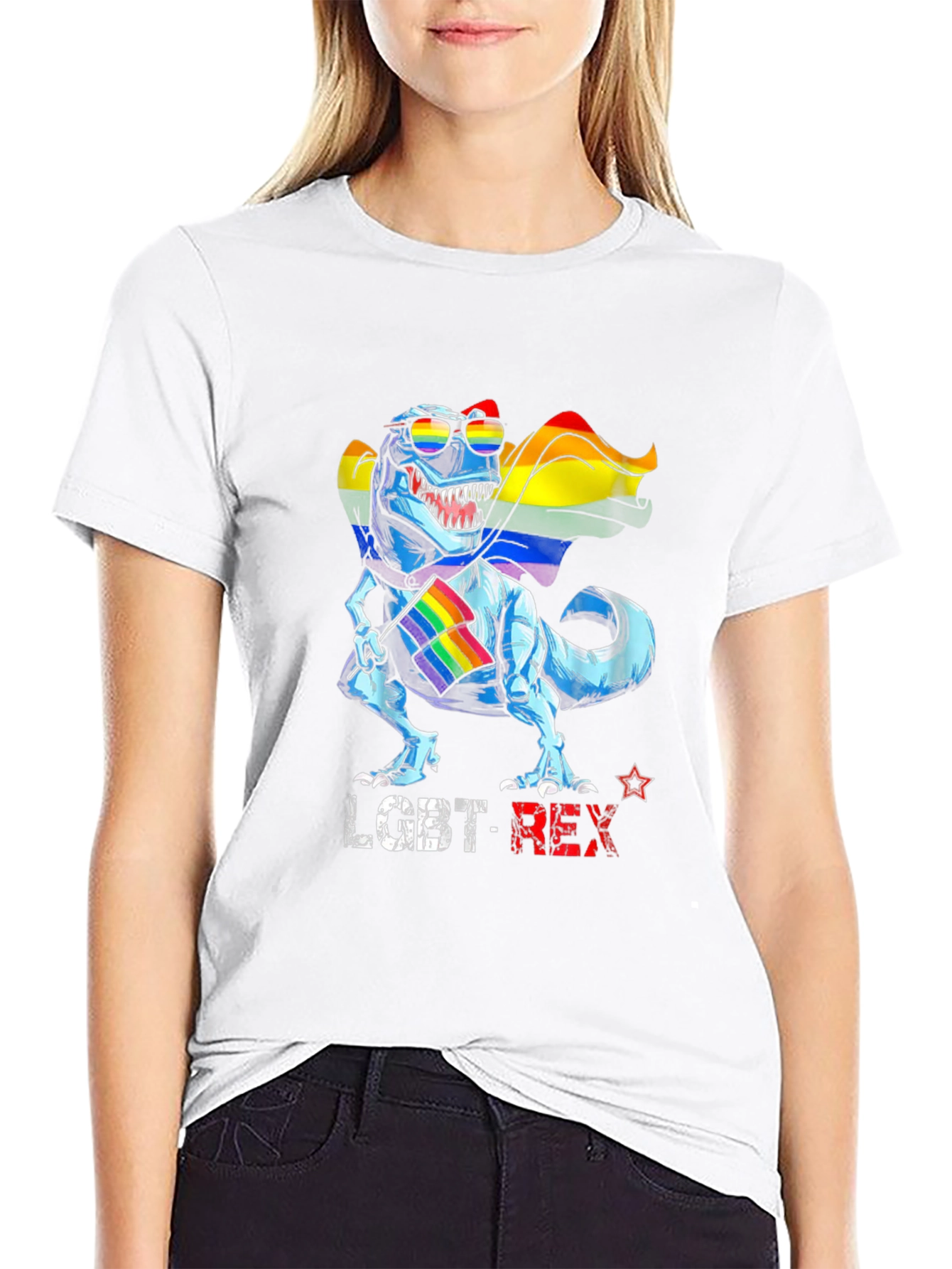 LGBT Rex T-Shirt Pride Month Tee