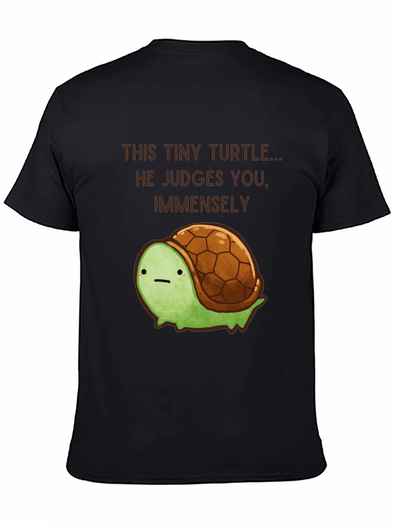 Tiny Turtle Judge T-Shirt - Funny Graphic Tee