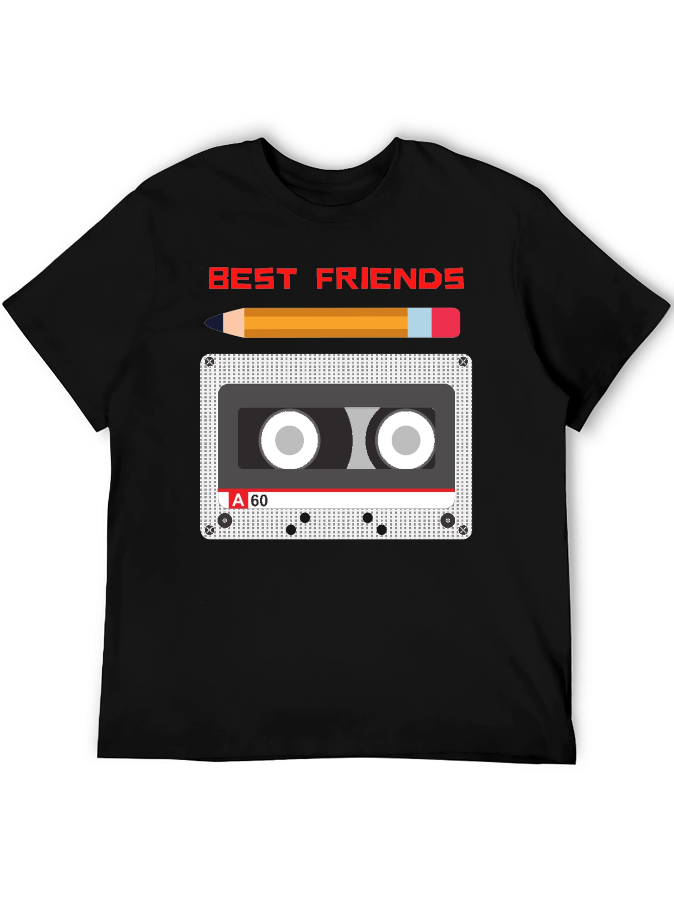 Best Friends Cassette Tape Graphic Tee
