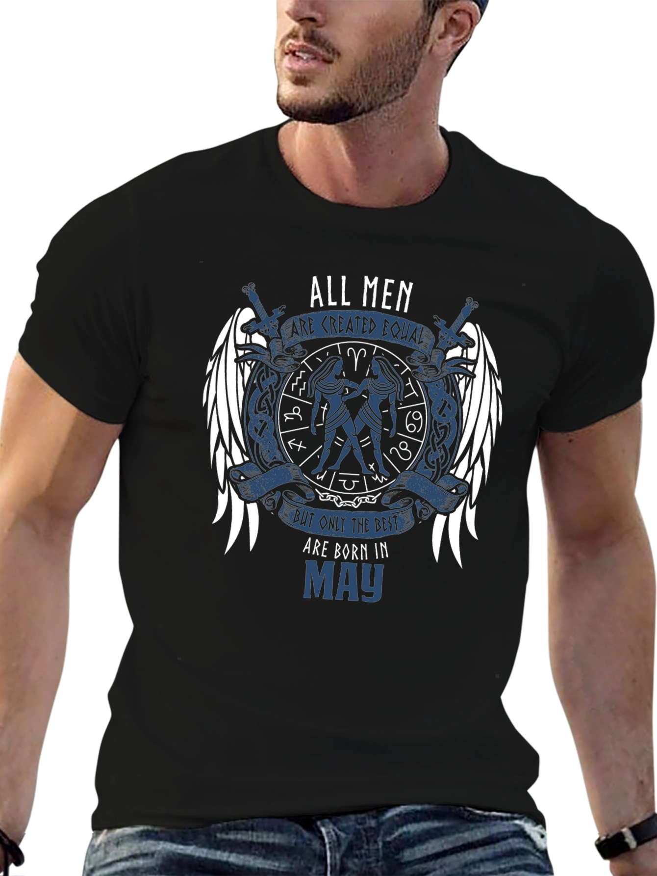 All Men Are Created Equal May Zodiac T-Shirt