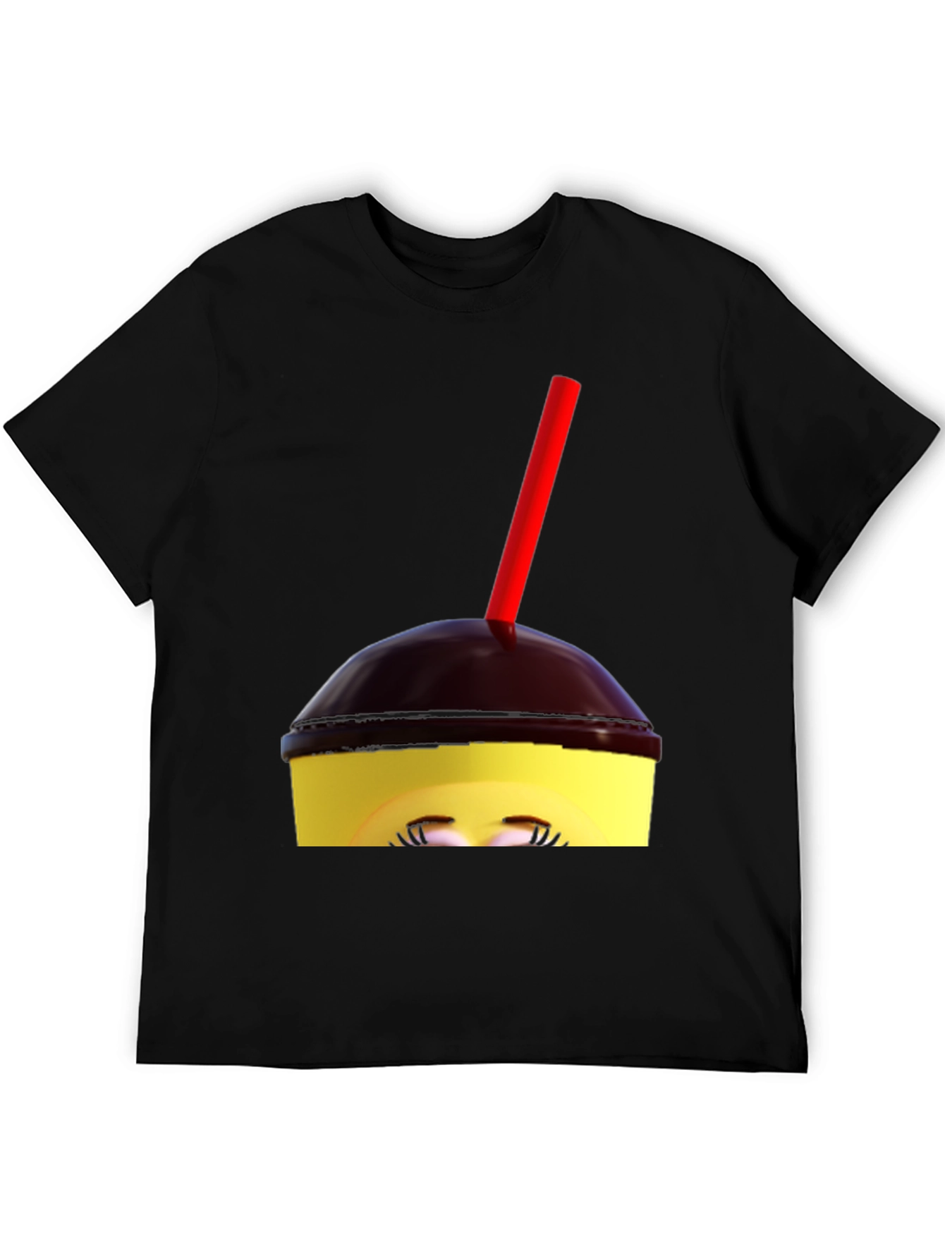 Fun Drink Graphic Tee - Black