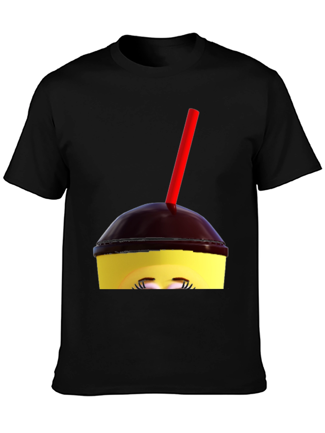 Fun Drink Graphic Tee - Black