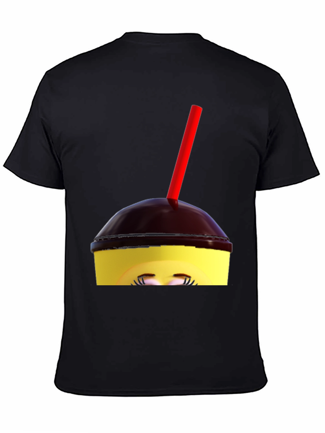 Fun Drink Graphic Tee - Black
